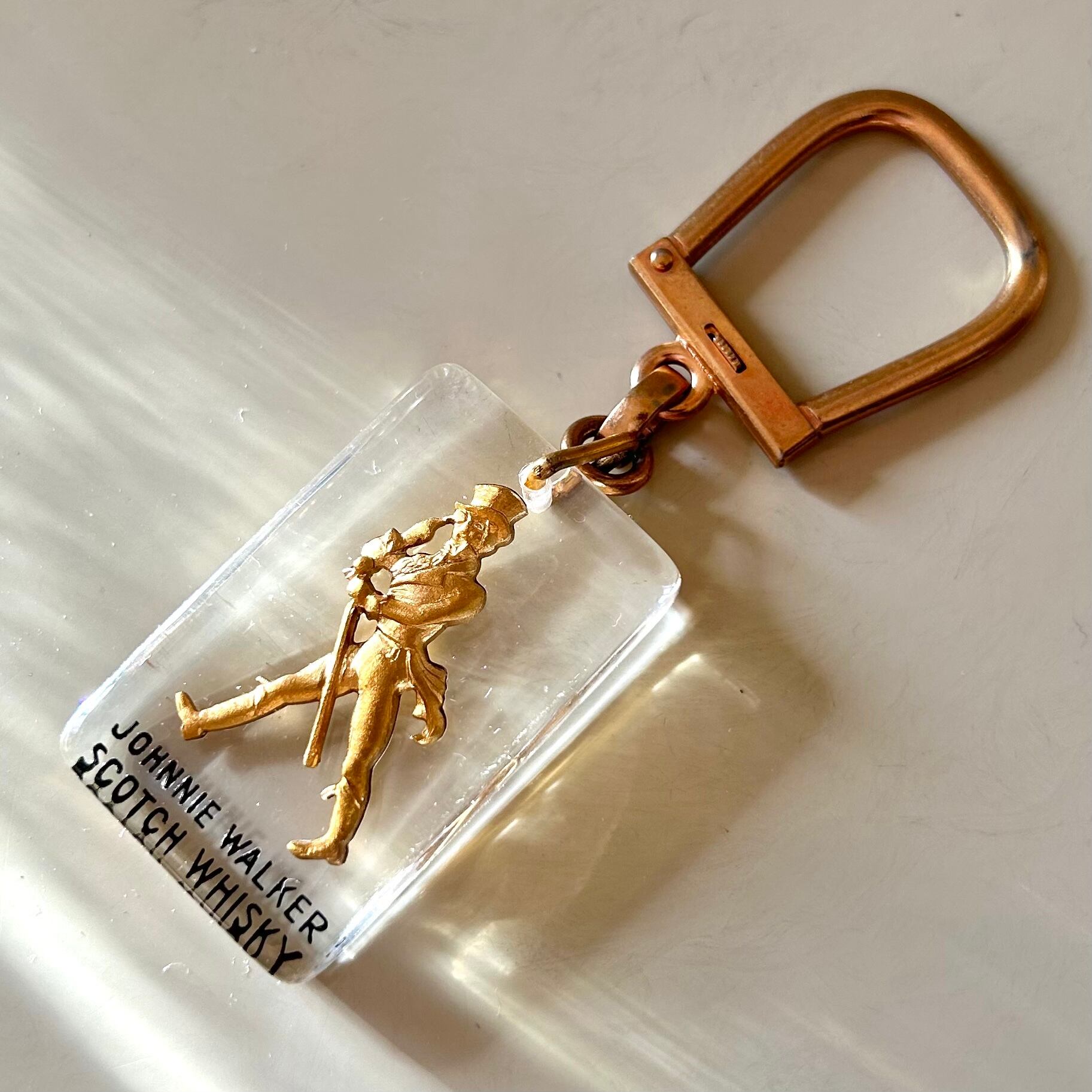JOHNNIE WALKER ジョニーウォーカー レア ブルボンキーホルダー