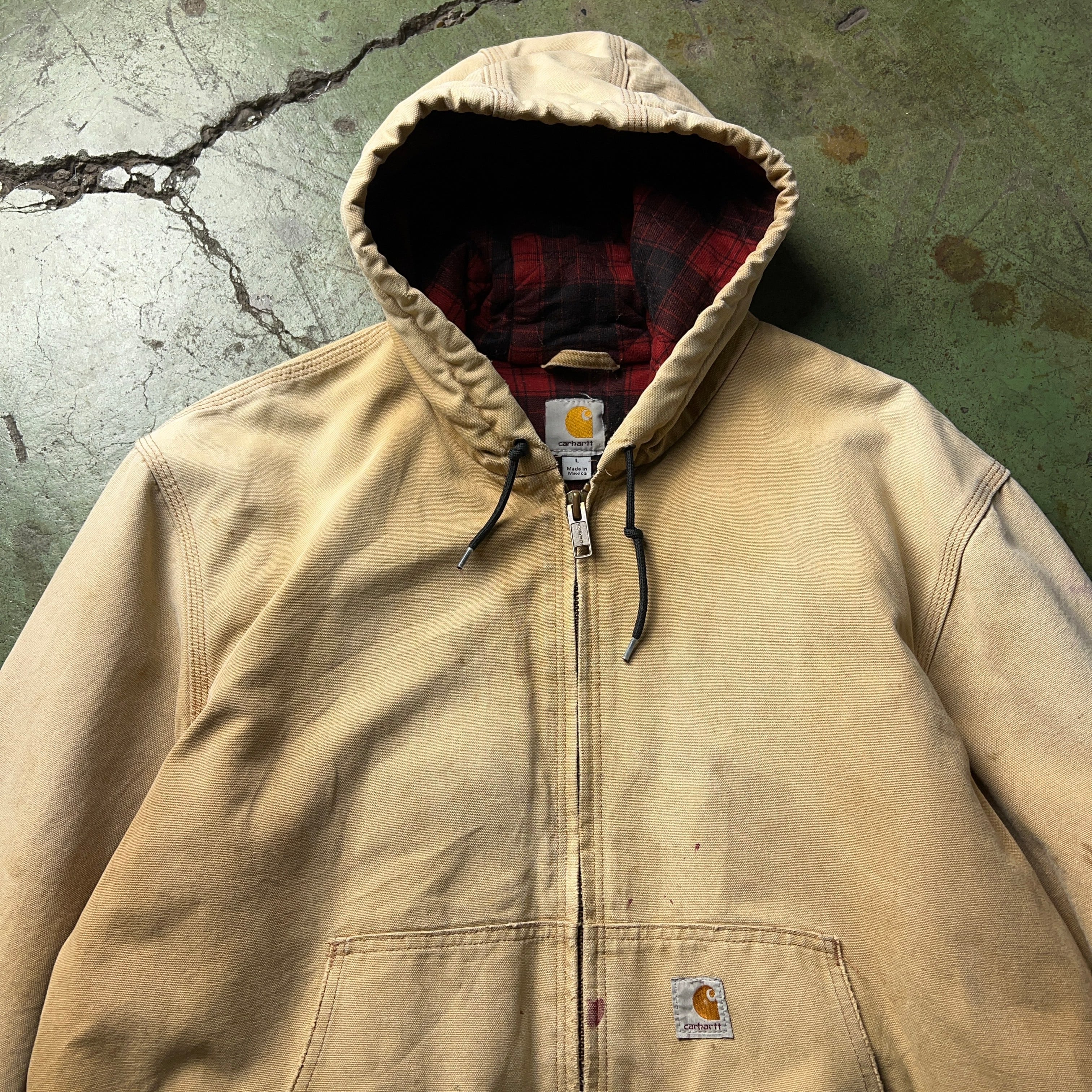 Carhartt Duck Active Jacket Beige カーハート アクティブジャケット