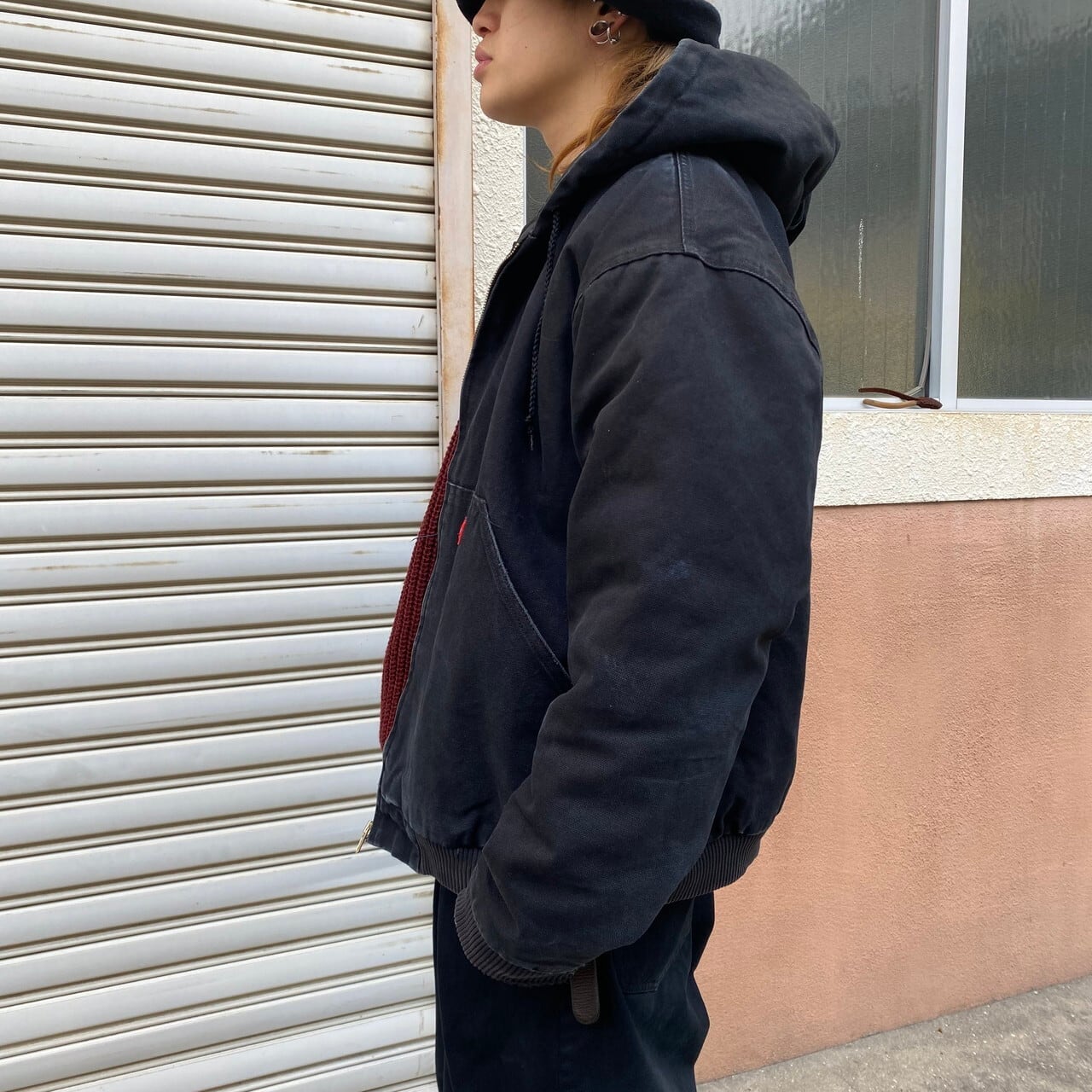 Dickies ディッキーズ アクティブジャケット型 ダック地 フルジップ