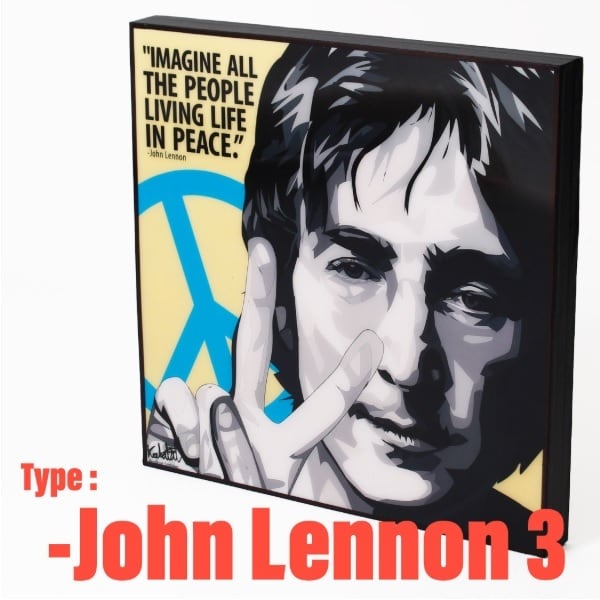 The Beatles ビートルズ / John Lennon ジョン レノン「ポップアート