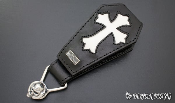 THIRTEENDESIGNS サーティーンデザインズ KY-3 MAD SKULL HANGING KEY