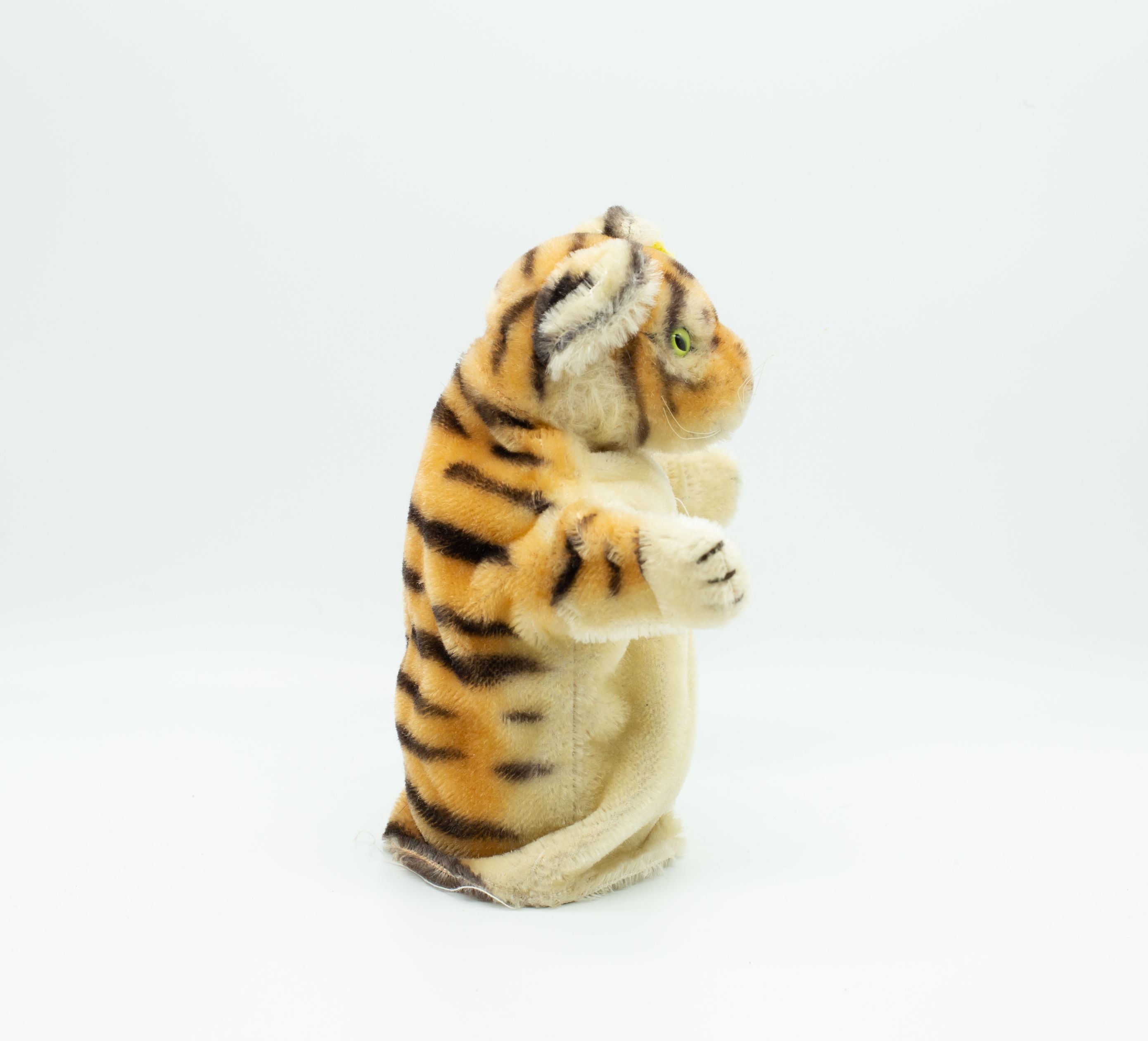アンティークシュタイフ ハンドパペットトラ Steiff 「Hand-Tiger