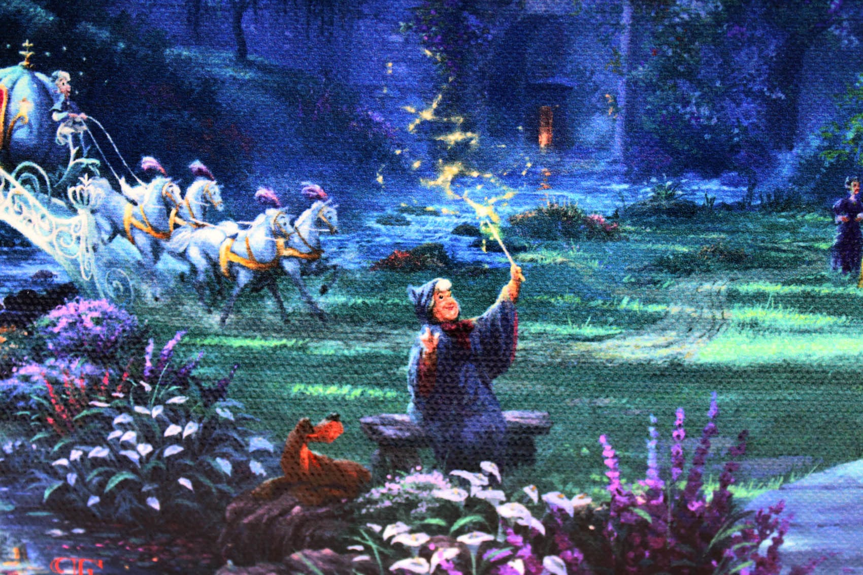 ディズニー絵画 トーマス キンケード シンデレラ/ダンシング イン ザ