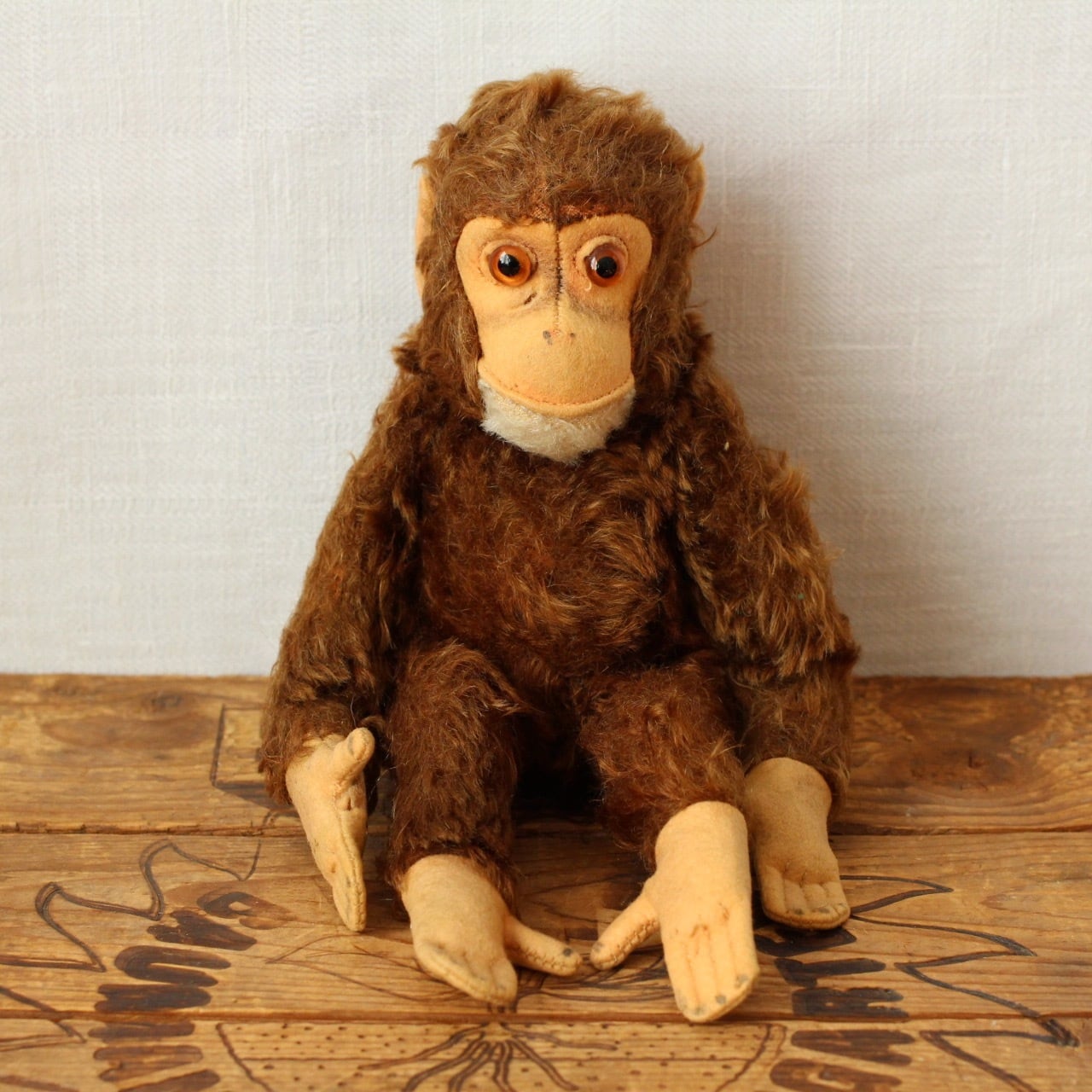 303]アンティーク/ヴィンテージ シュタイフ サルのJoko 16cm | .usagi