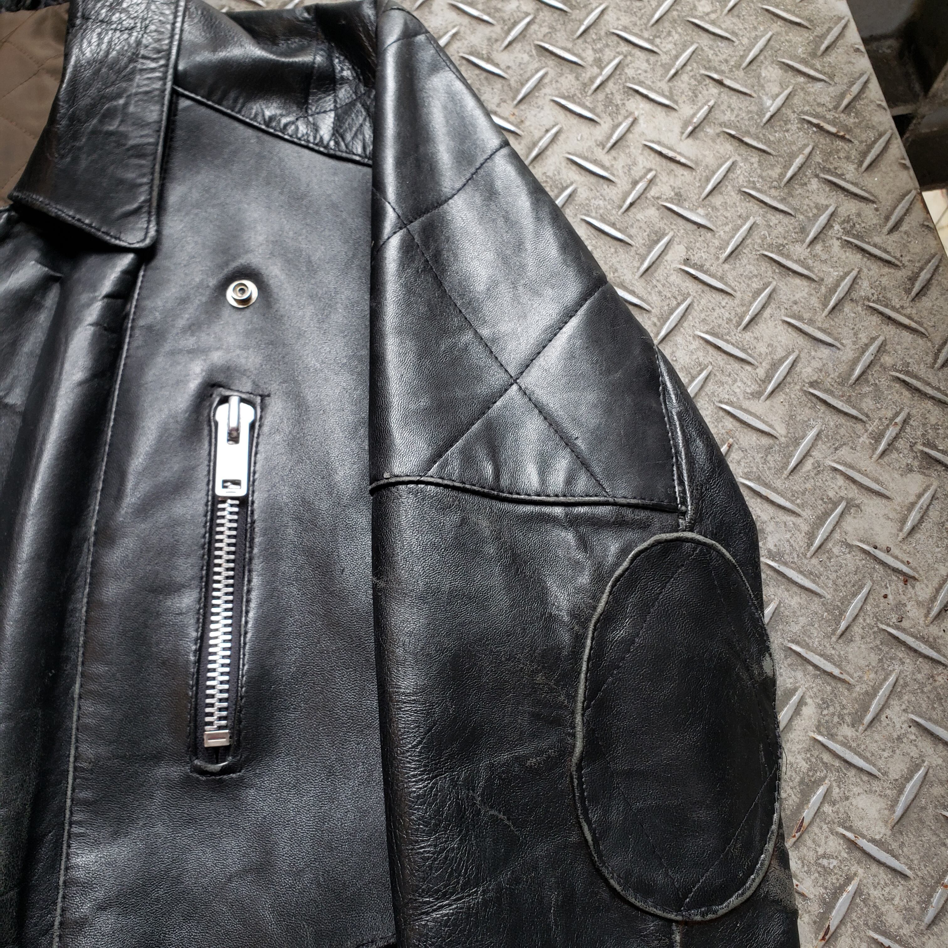 80s Vintage UK Riders Jacket ロンジャン ライダースジャケット