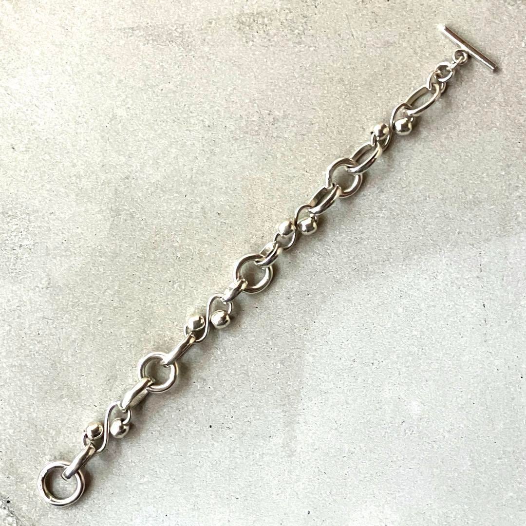 メキシコ製 MEXICO ヴィンテージ チェーンブレスレット シルバー925