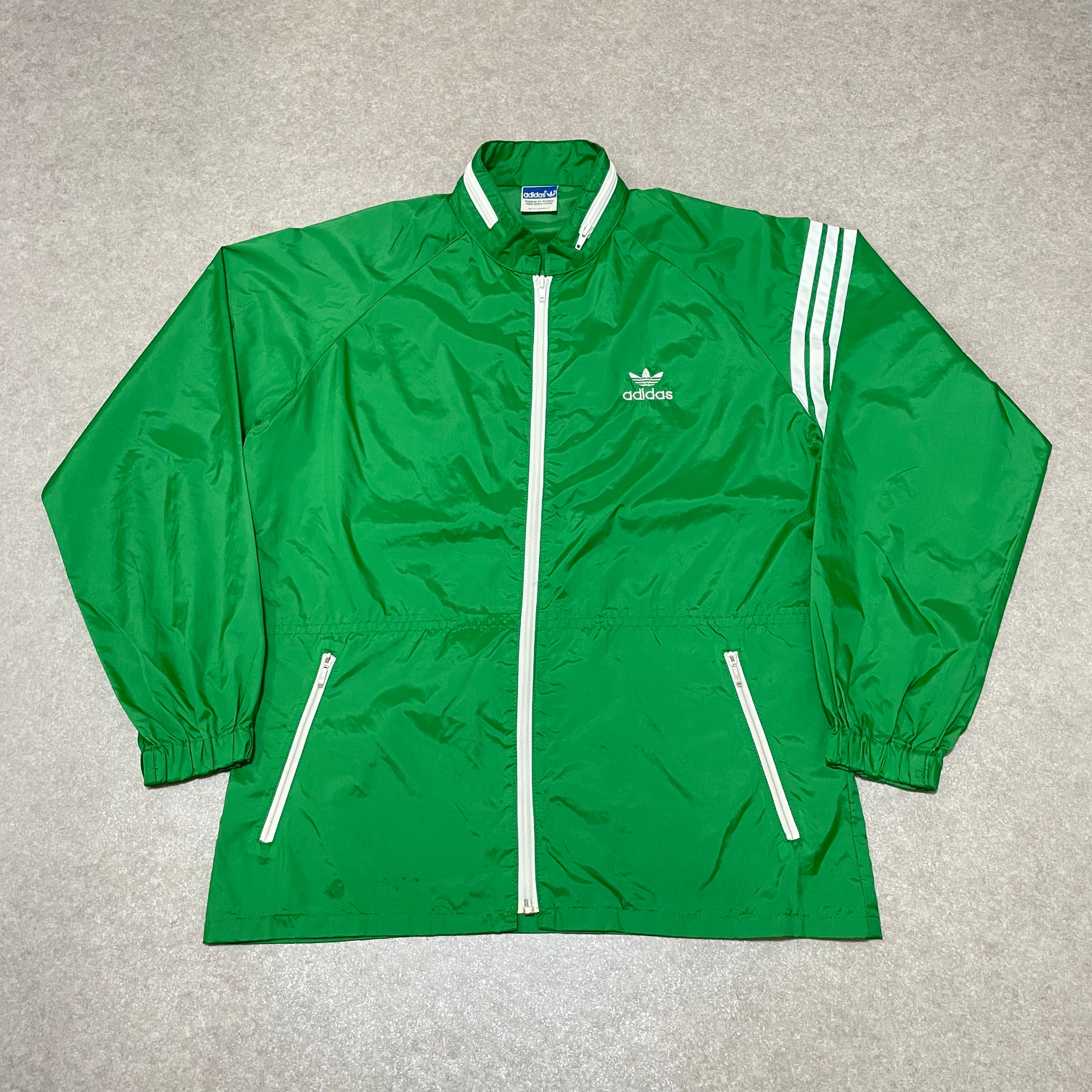 80-90s デサント製 アディダス ナイロントラックジャケット