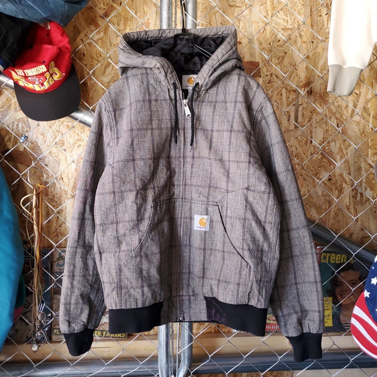 Carhartt カーハート グレンチェック アクティブジャケット ダック