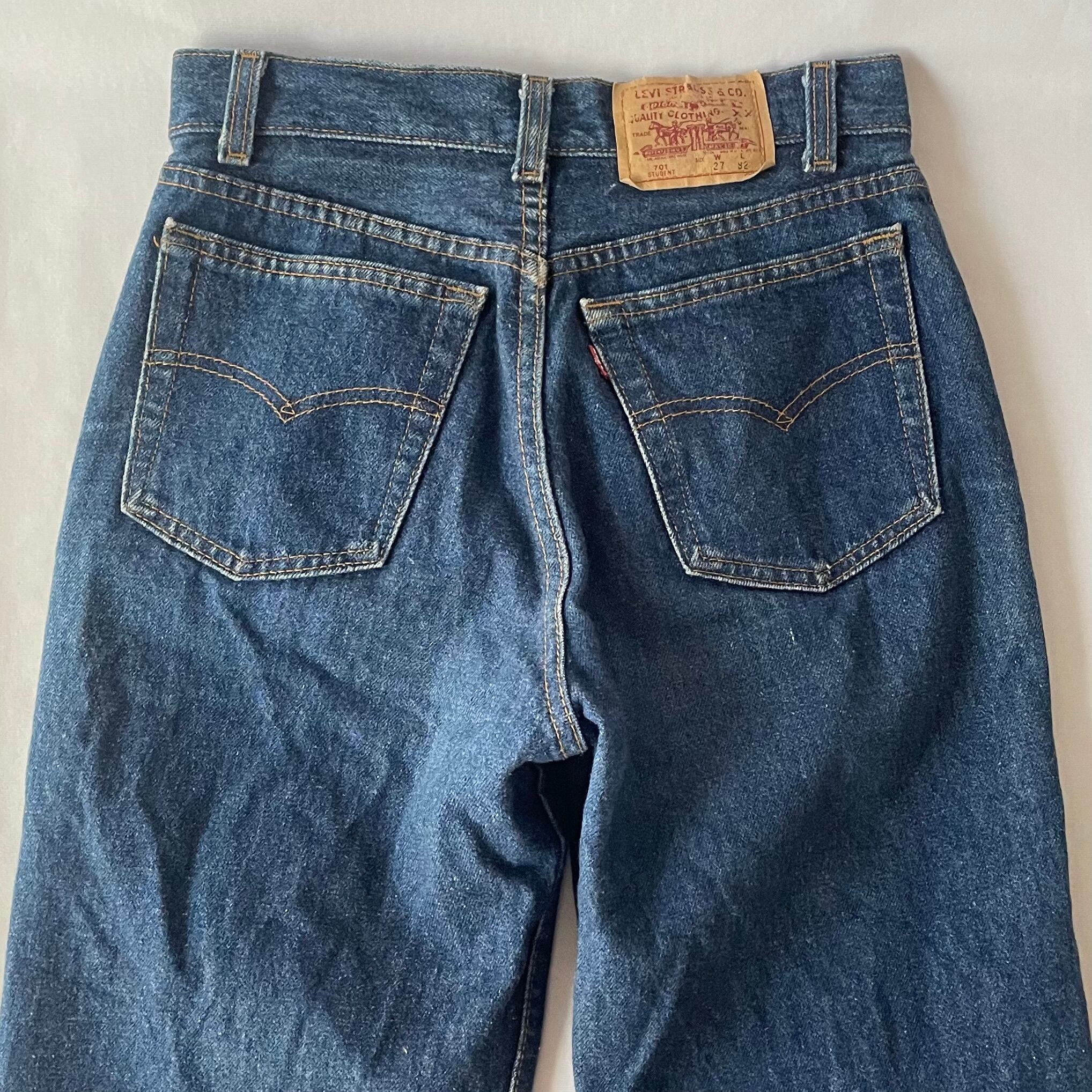 90s Madein USA Levi's 701 denim pant アメリカ製リーバイス ハイ