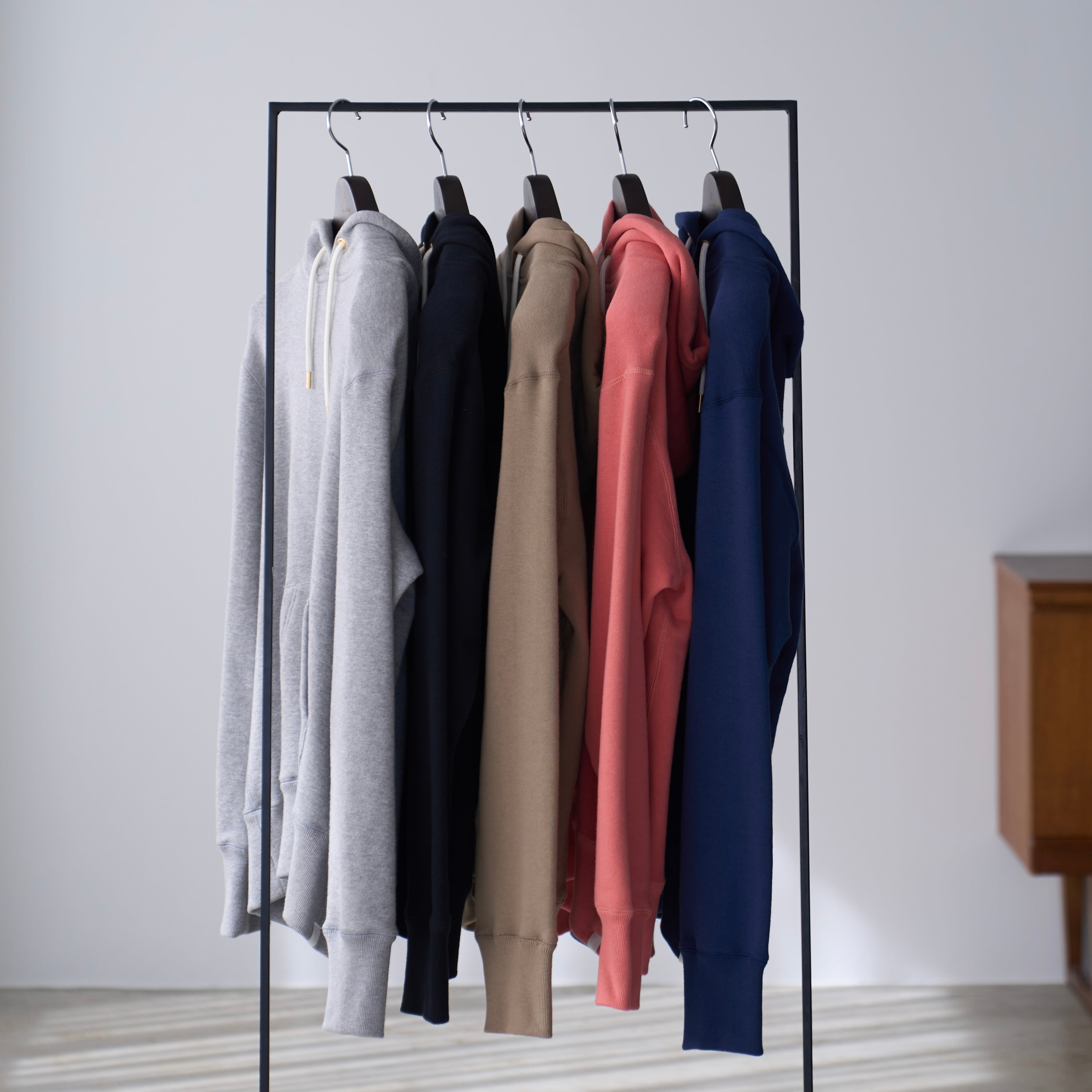 吊り編機でふっくら作られた