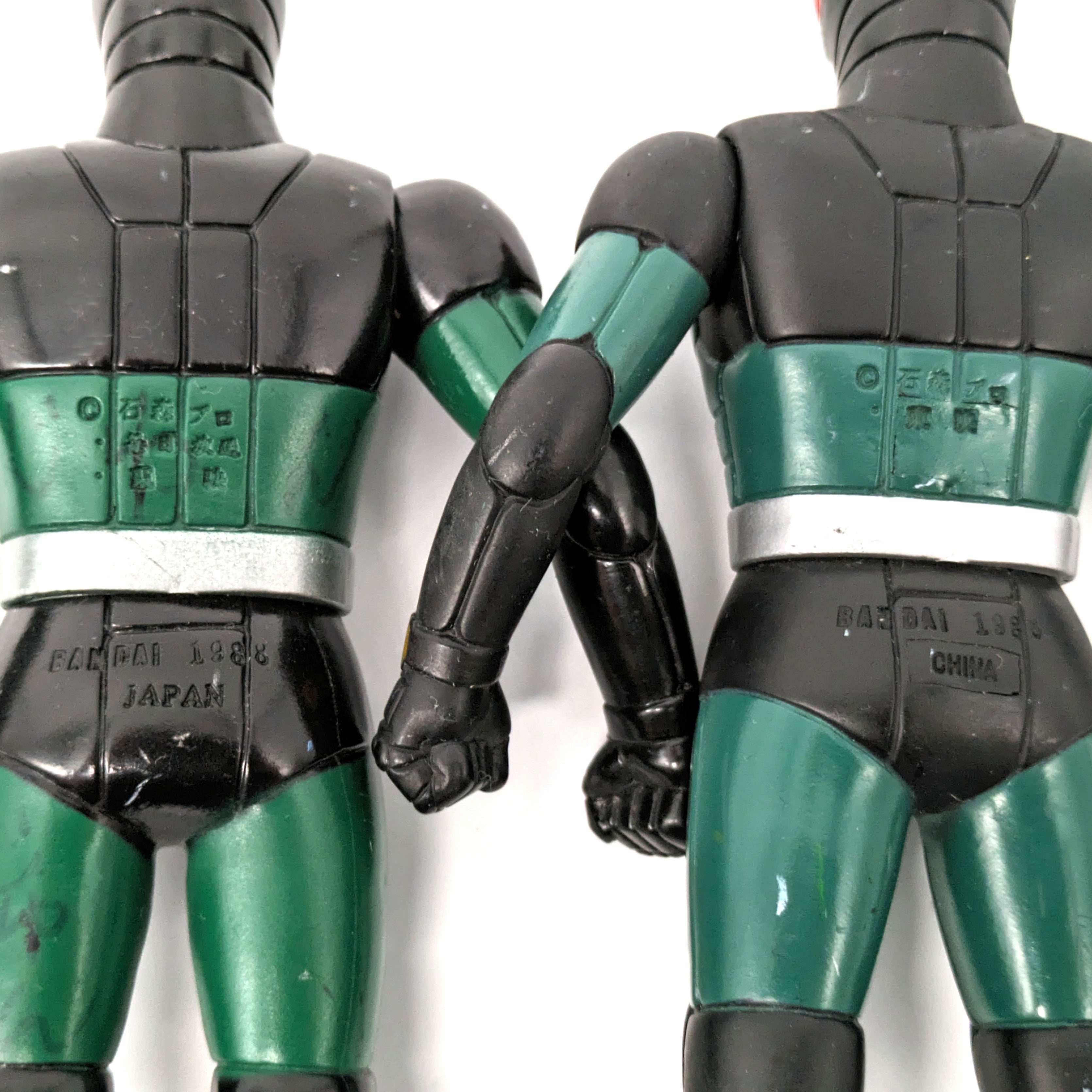 仮面ライダーブラック・RX・シャドウムーン・ソフビ人形・日本・中国