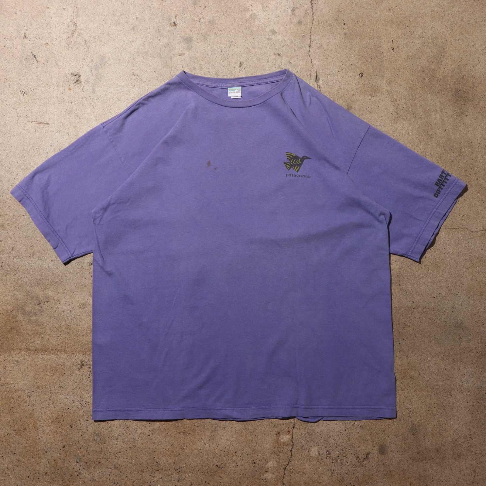 XL patagonia 90s パタゴニア Tシャツ 紫 パープル 米国製 | エンカウント