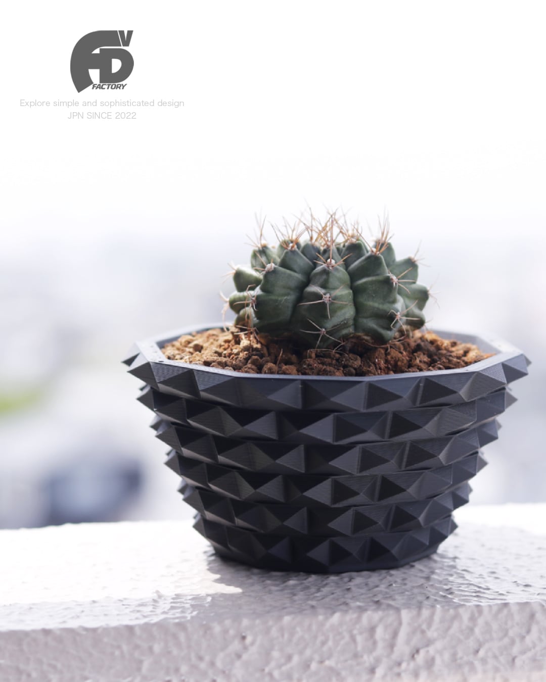 Adv-001-2 Spin studs Pot (90×85) Adv-025 Spin studs wide Pot (120