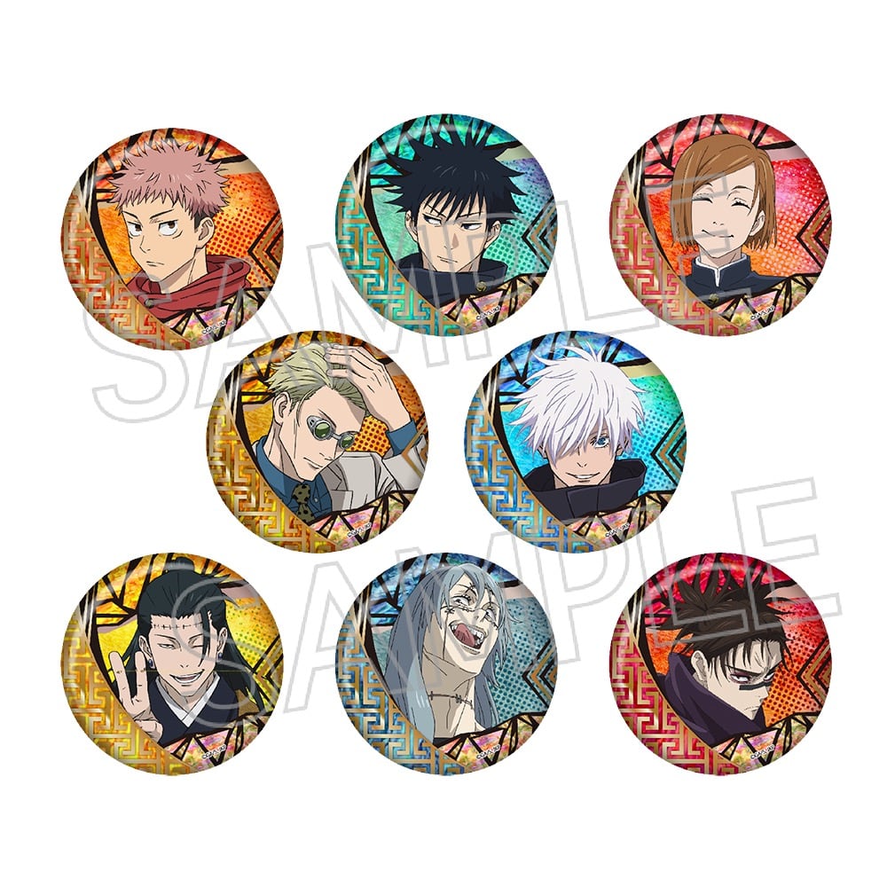 呪術廻戦 螺鈿風シリーズ 箔押し缶バッジvol.2 BOX | あるじゃんマーケット