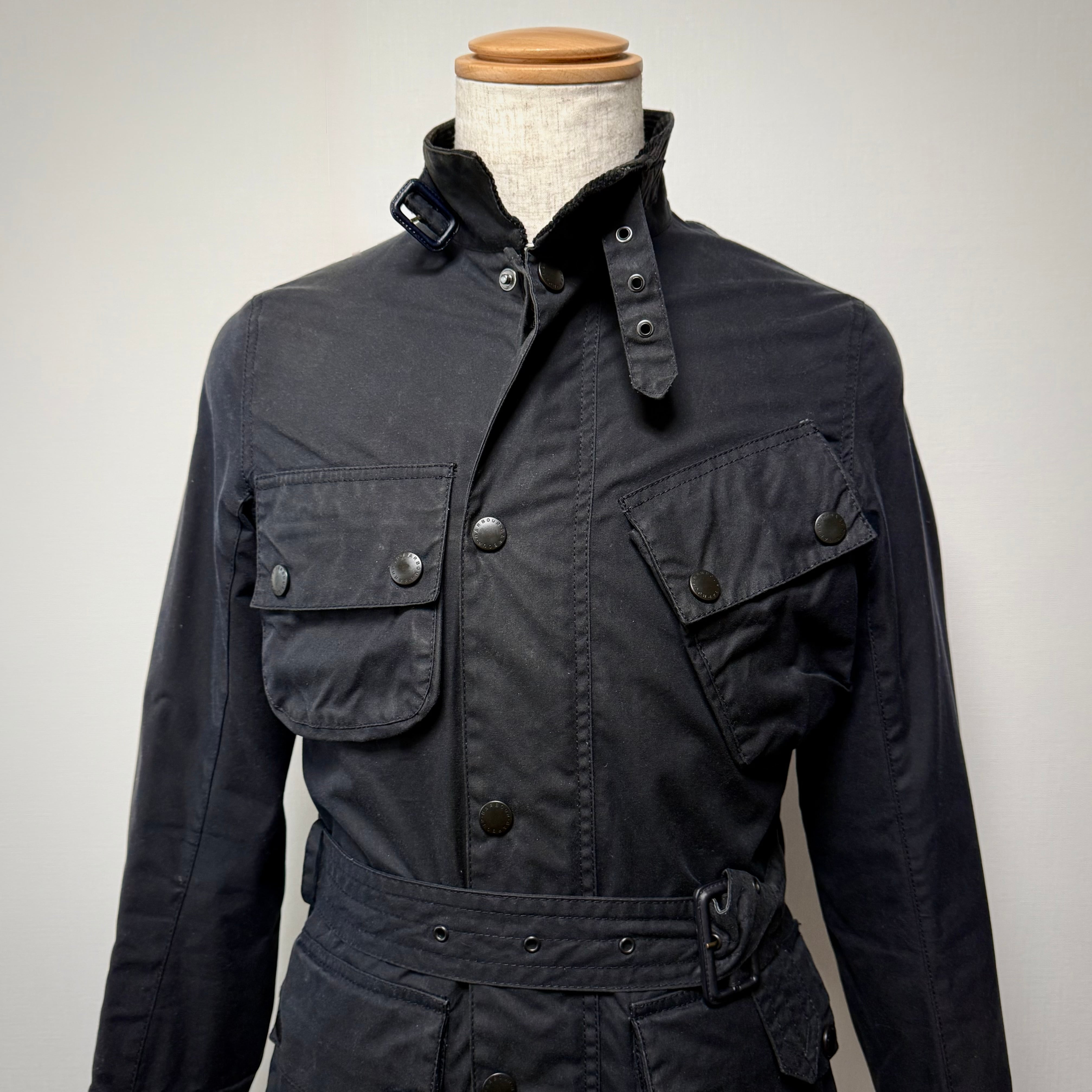 Barbour × EDIFICE インターナショナルSL オイルドコットンジャケット