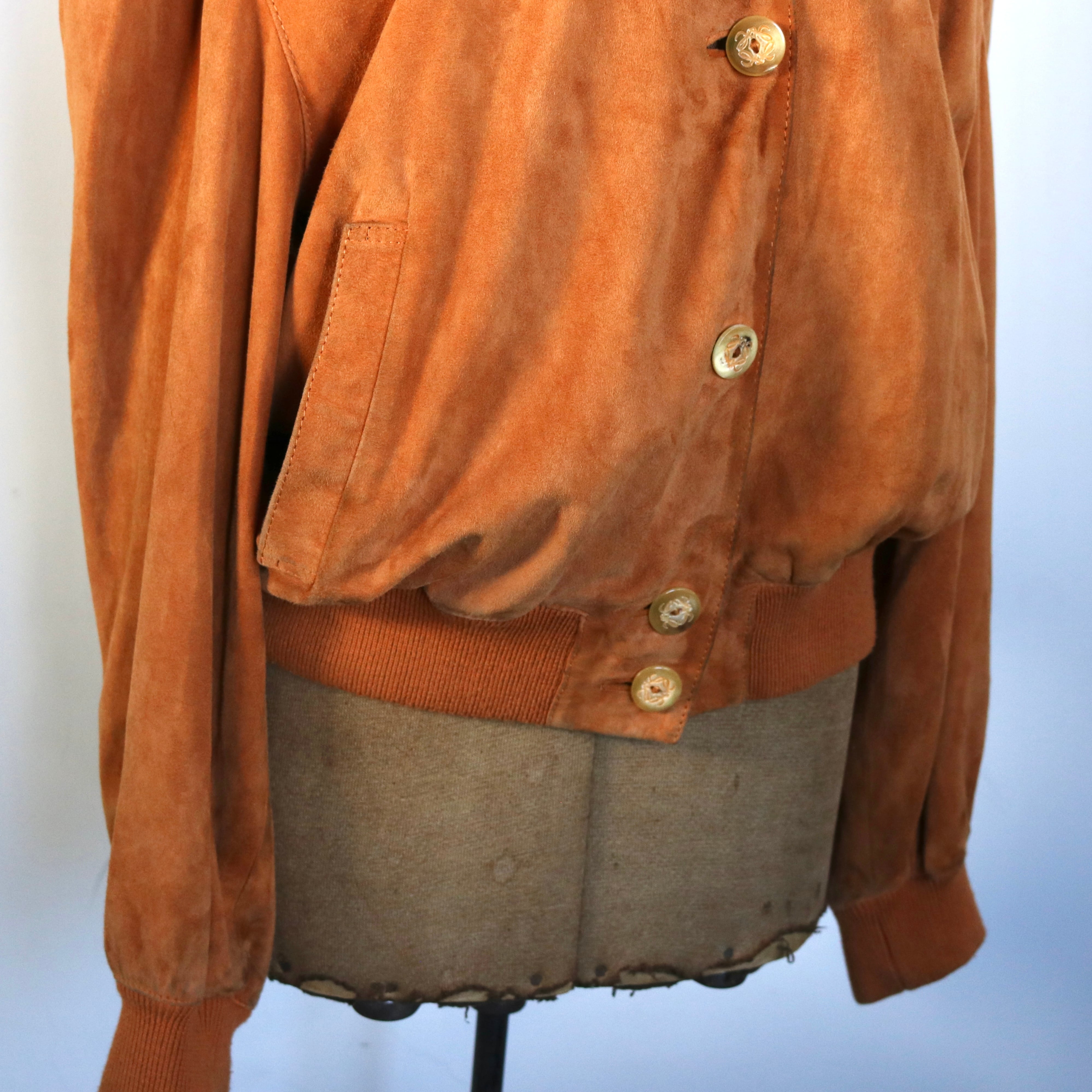 Old LOEWE -Suede blouson-/オールドロエベ -スエードブルゾン-made in