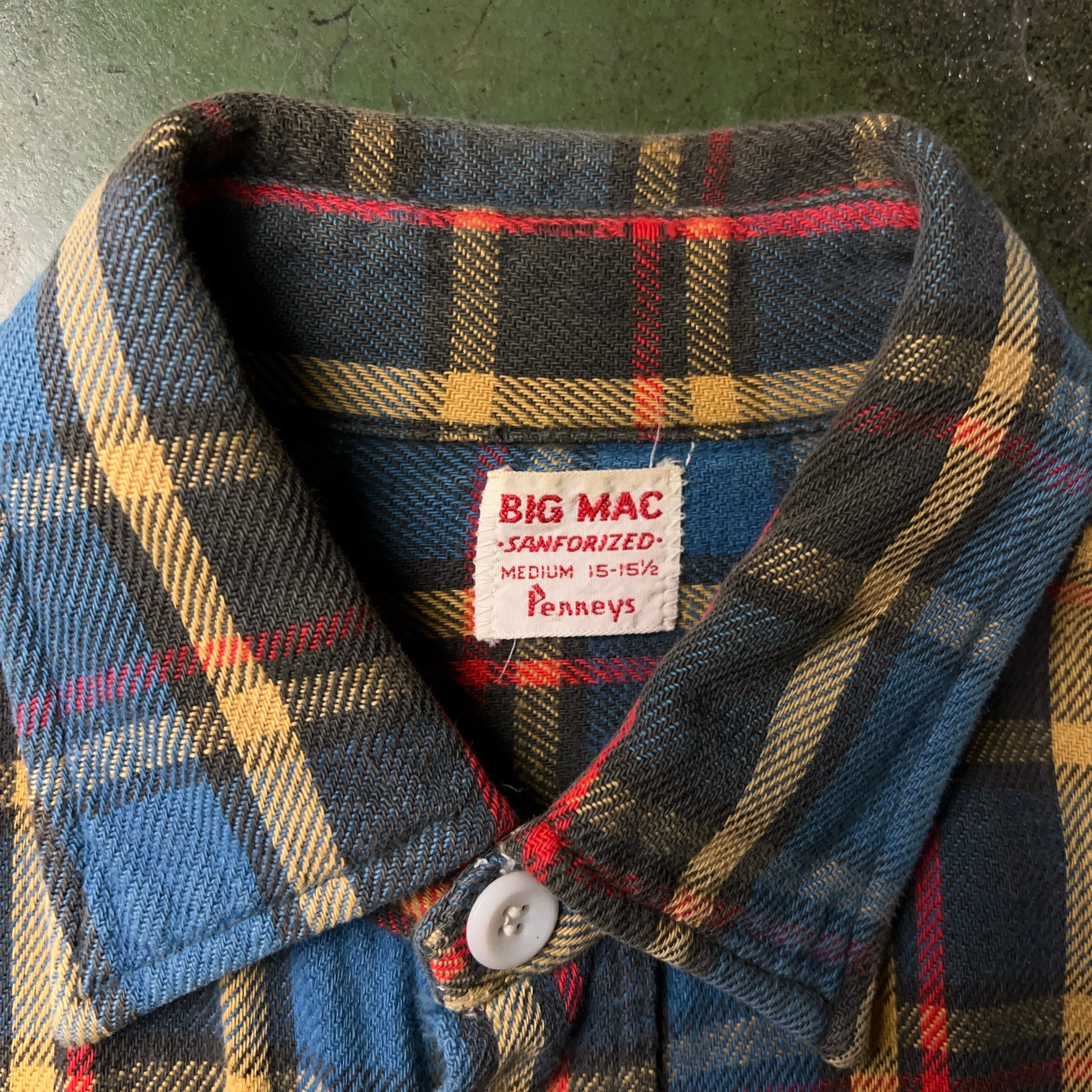 1960's BIG MAC Heavy Flannel Shirt 60年代 ビッグマック ヘビー