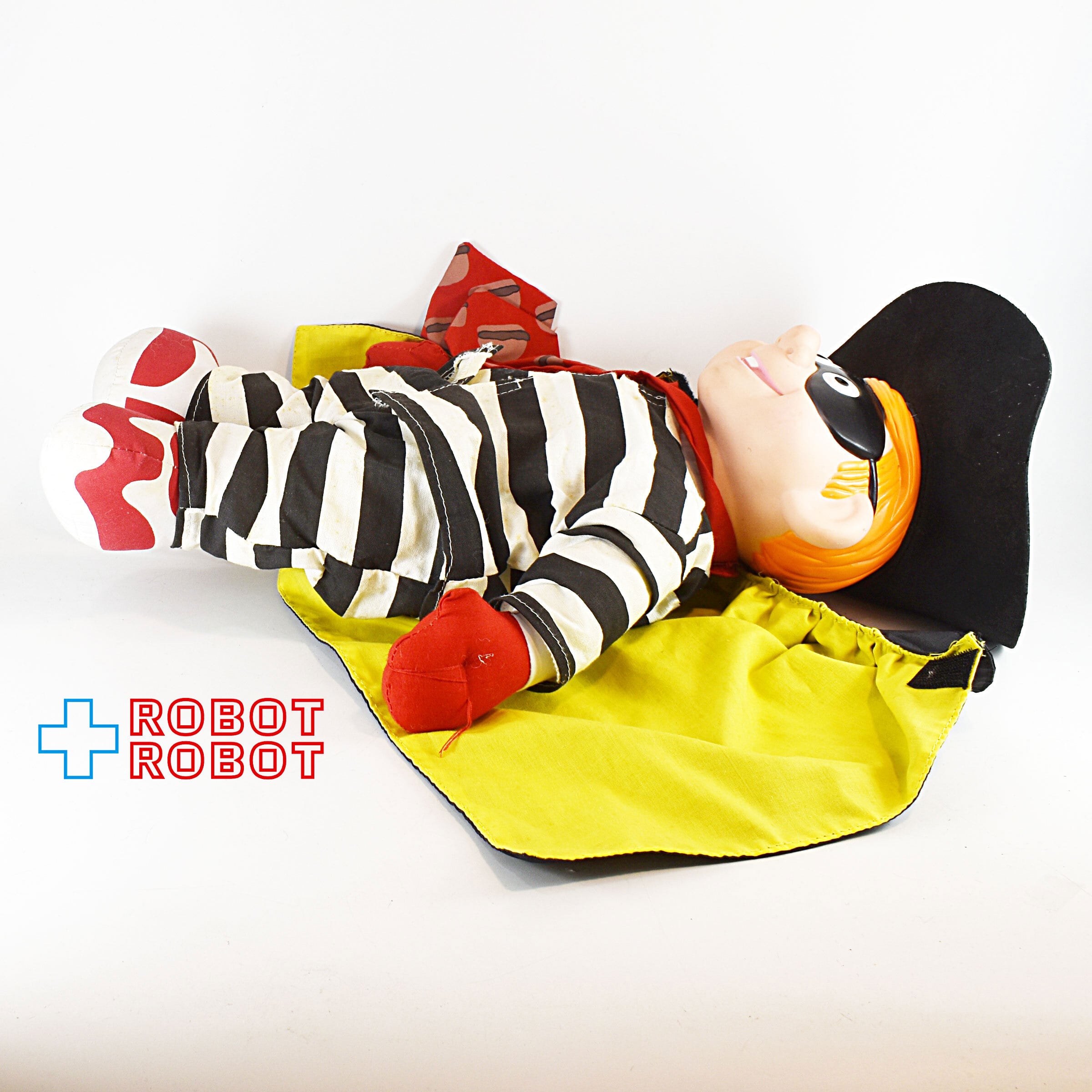 マクドナルド ハンバーグラー ビニールヘッド ぬいぐるみ人形 40センチ