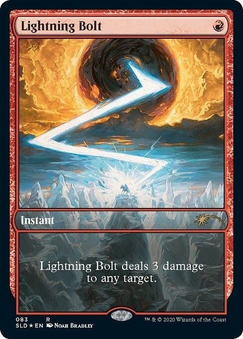 MTG《稲妻/Lightning Bolt(SLD)》英語 拡張 Foil | Pay ID