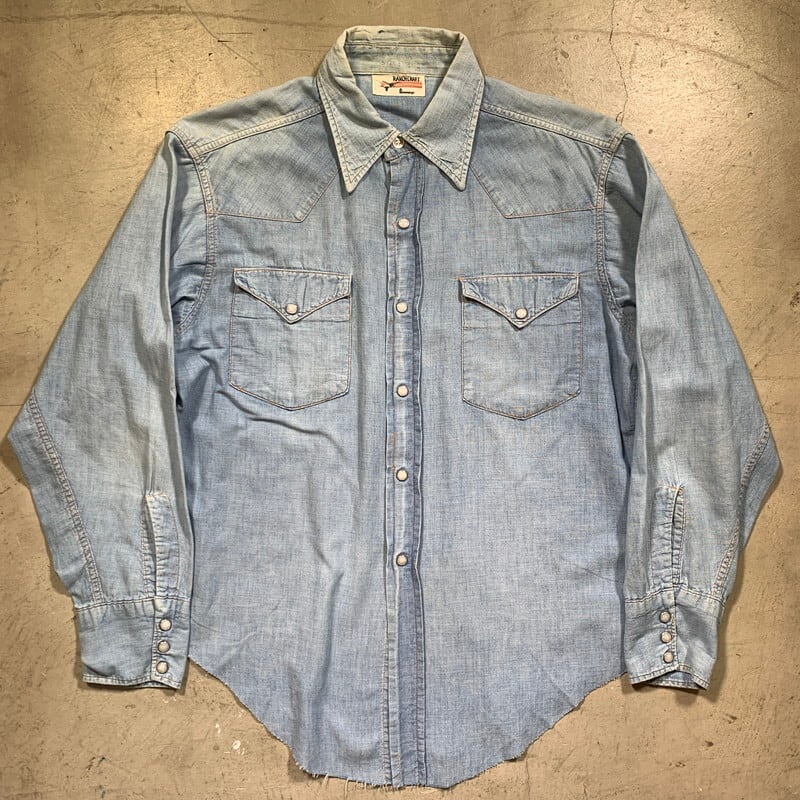 60's RANCHCRAFT ランチクラフト デニムウェスタンシャツ Penneys