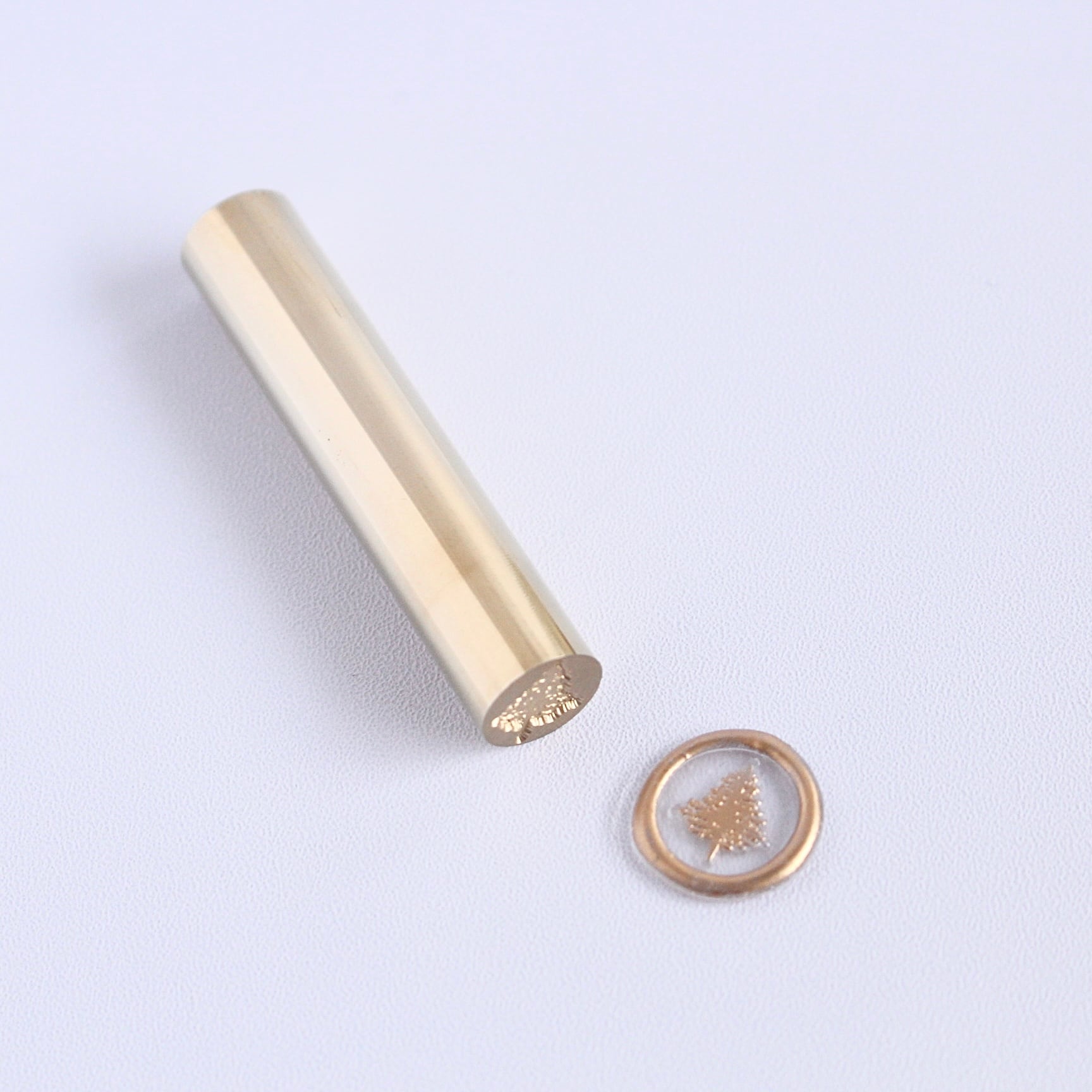 遅日尋涼】Wax Seal Stamp│もみの木 / Fir tree 【12mm