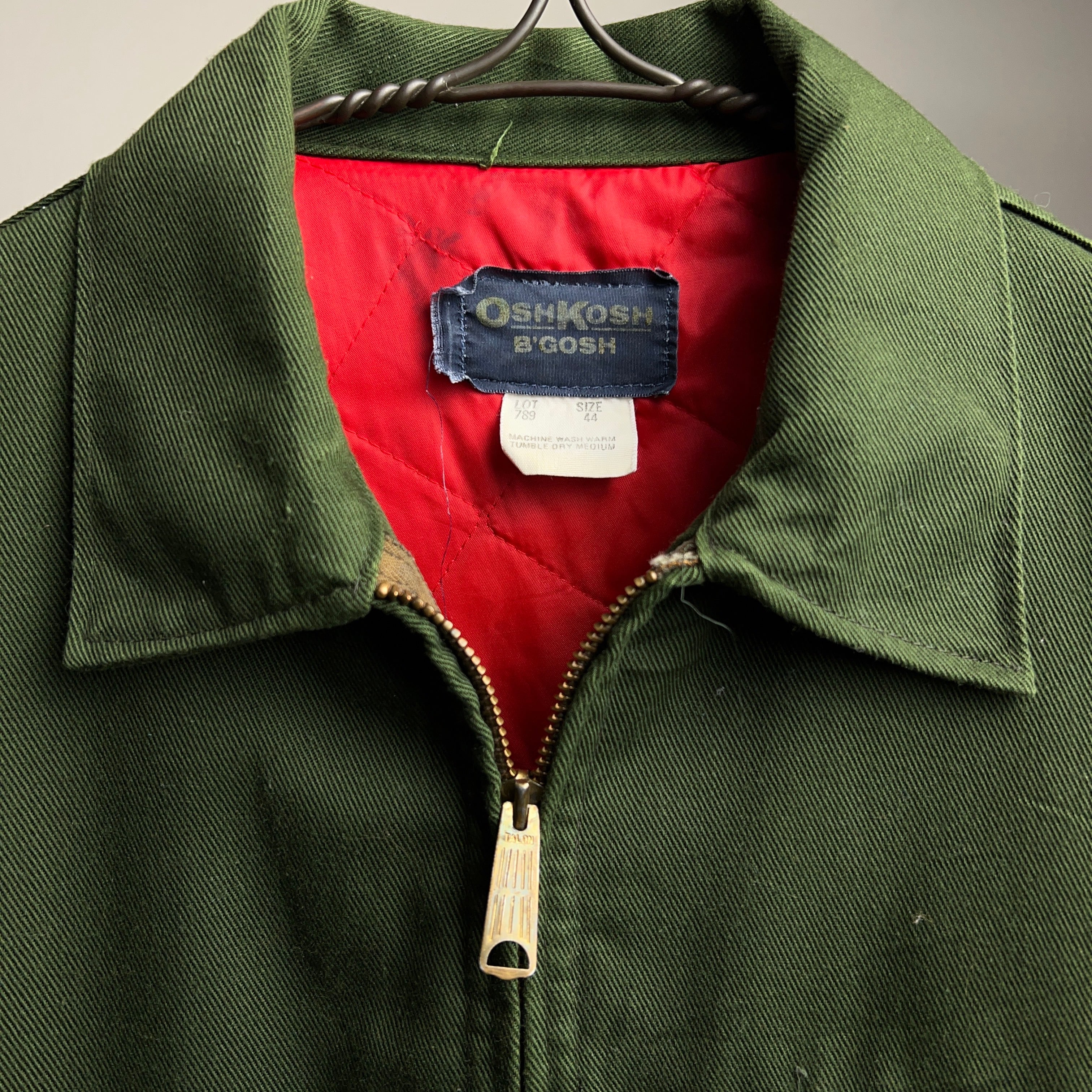 1970's~80's “OSHKOSH B'GOSH” WORK JACKET オシュコシュ ワーク