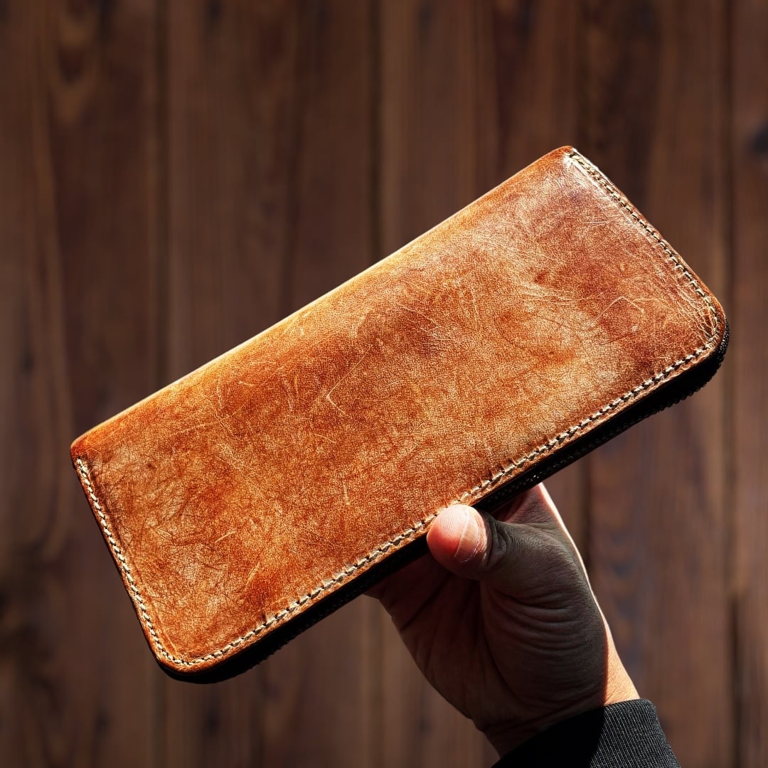 刻 -TOKI- ロングウォレット｜THE PATH ザ・パス】ラウンドファスナー