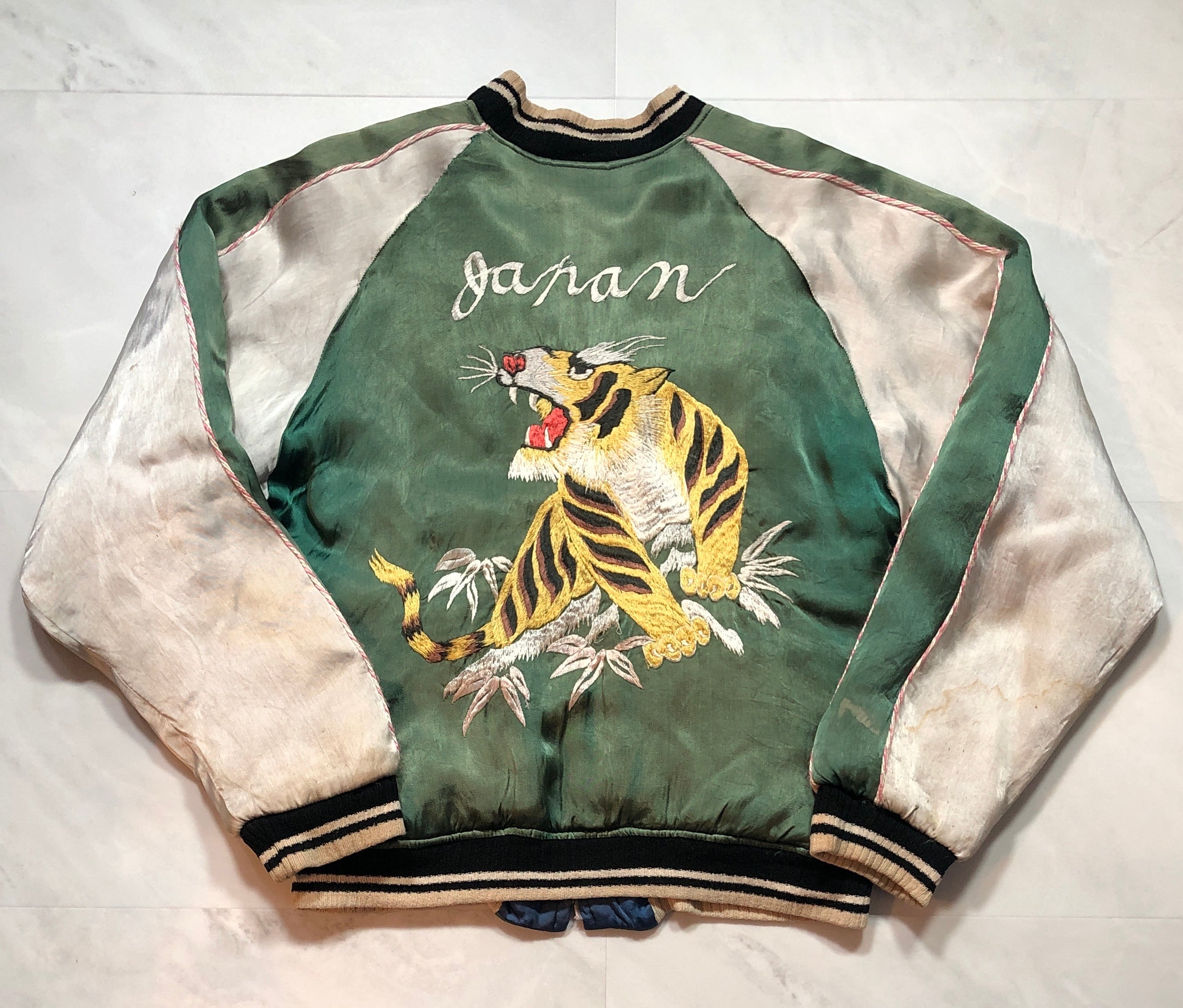 50s vintage Japan Souvenir Jacket スカジャン ベトジャン