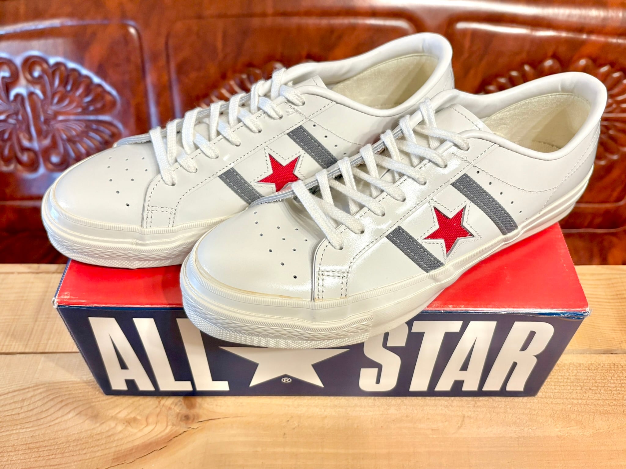 CONVERSE（コンバース）JACK STAR（ジャックスター） レザー 9 27.5cm