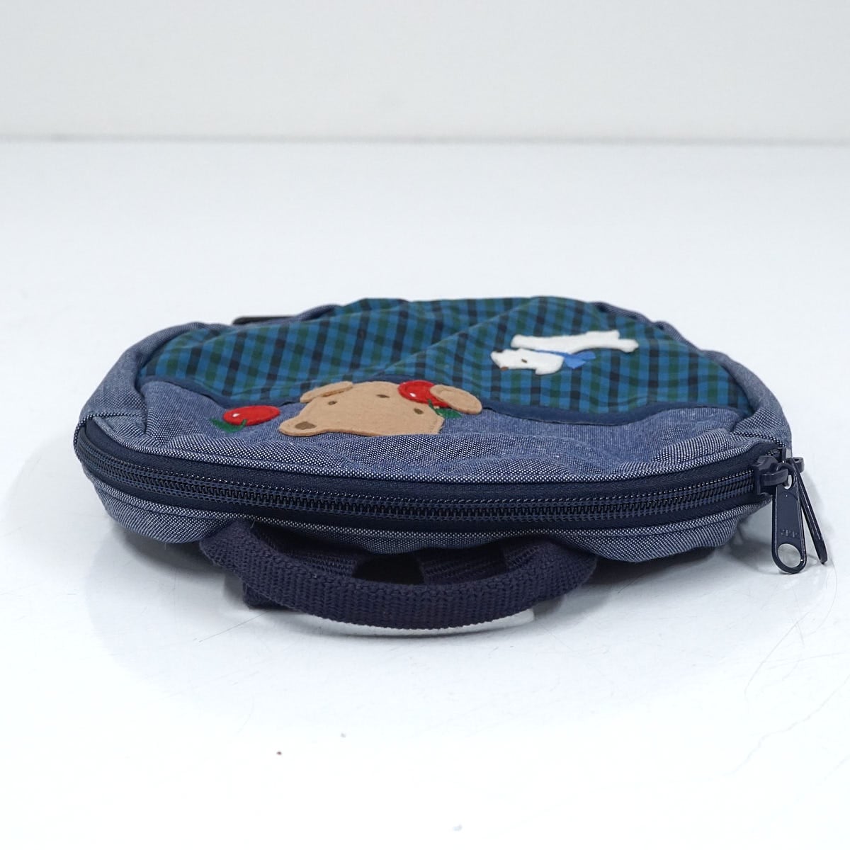 familiar ファミリア リュックサック USED美品 ブルー系 ファミリア