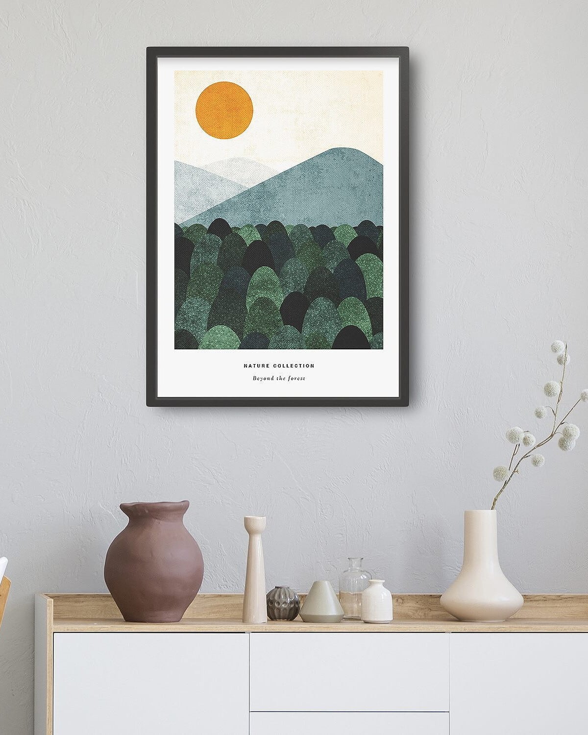 アートポスター / Beyond the forest eb163 | EITRIBRO(エイトリブロ