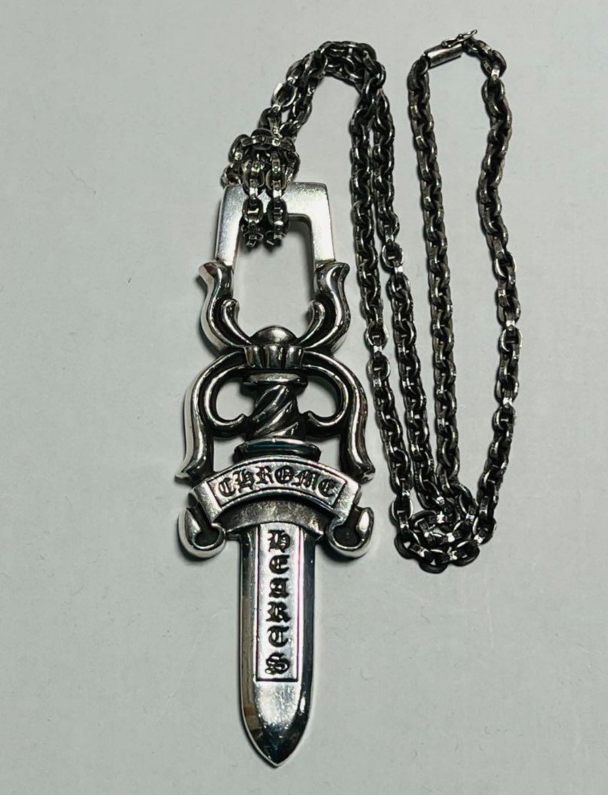 CHROME HEARTS クロムハーツ BIGダガー ネックレス ペンダント