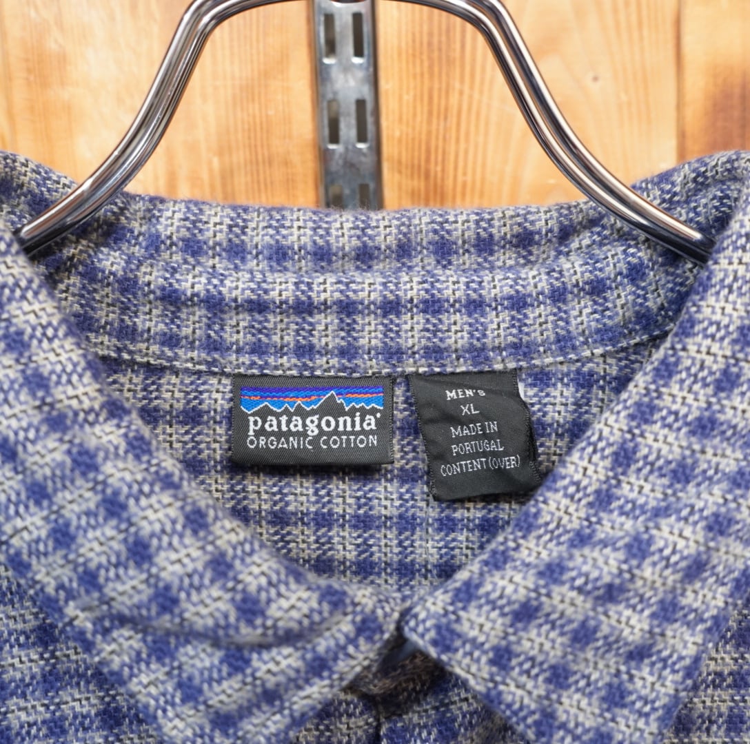 90s patagonia ヘビーフランネルシャツ XL/ポルトガル製 パタゴニア 96