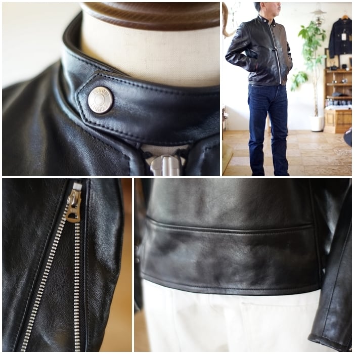 Schott ショット シングル ライダース レザージャケット 3950078