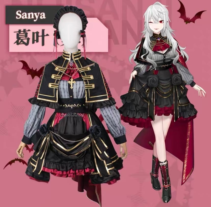 にじさんじ】葛葉 クズハ サーニャ 貴族 コスプレ 衣装 高品質 vtuber