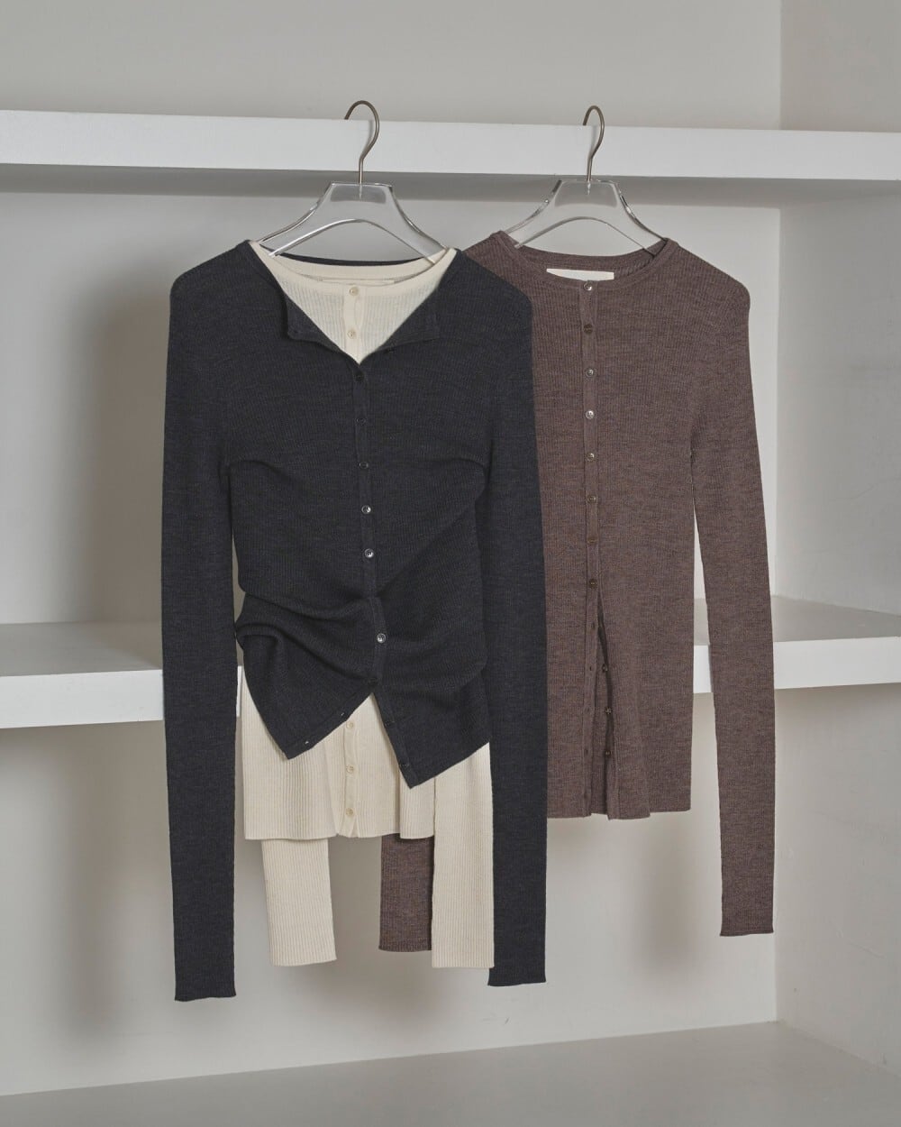 TODAYFUL(トゥデイフル) Silkwool Knit Cardigan | サウスオレンジ