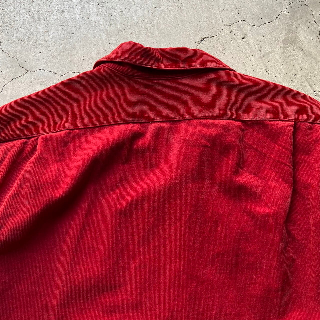 80〜90年代 ラルフローレン ポロカントリー 開襟 長袖 コーデュロイ