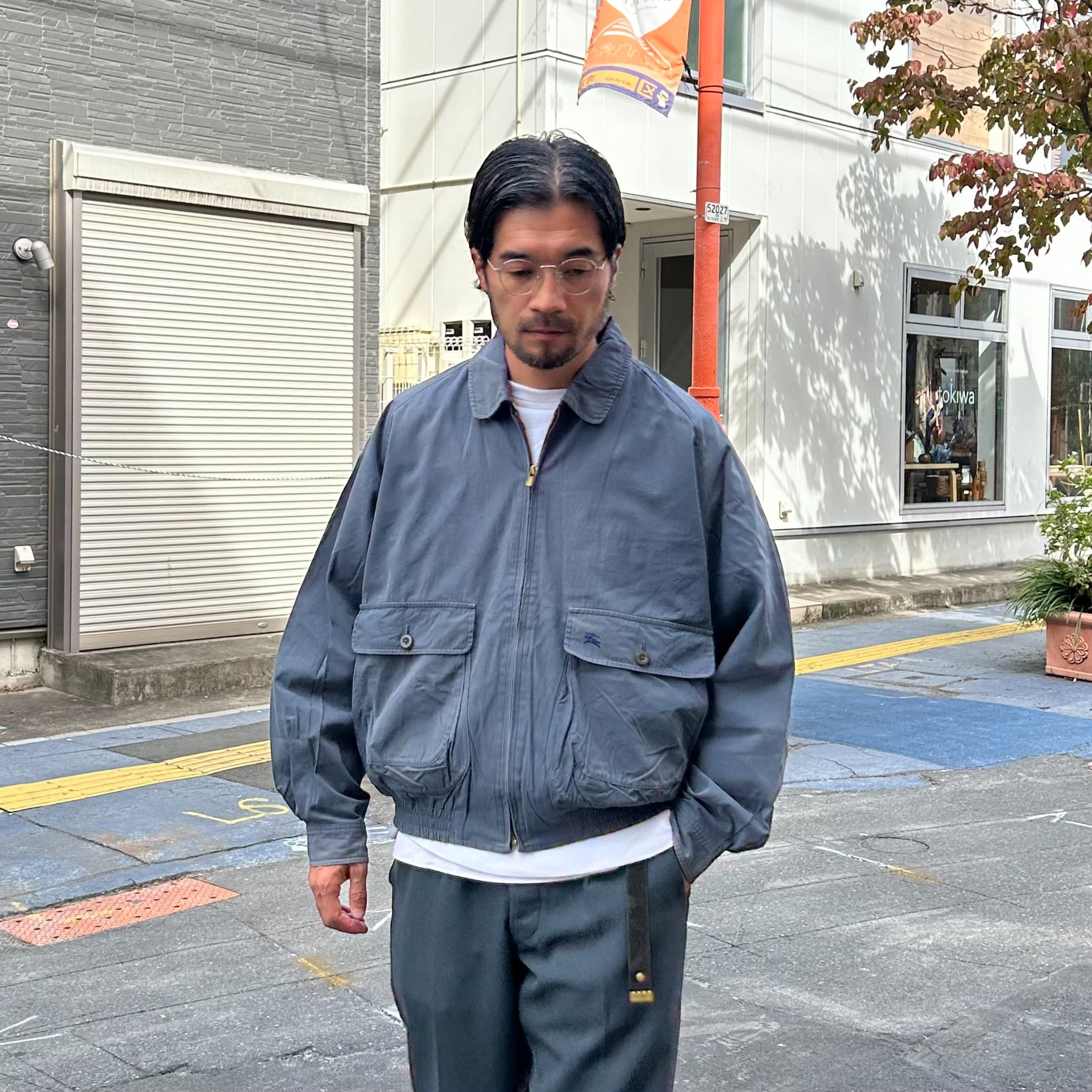 90's Burberrys Swing Top L / オールドバーバリー スイングトップ