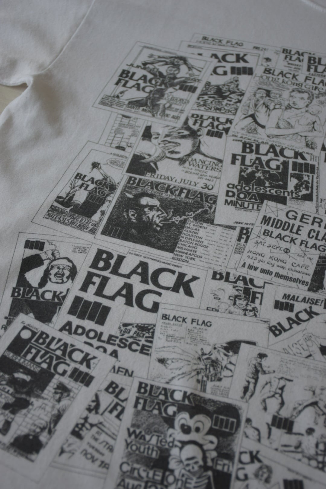 90's BLACK FLAG/ブラックフラッグ 半袖プリントTシャツ バンドTシャツ