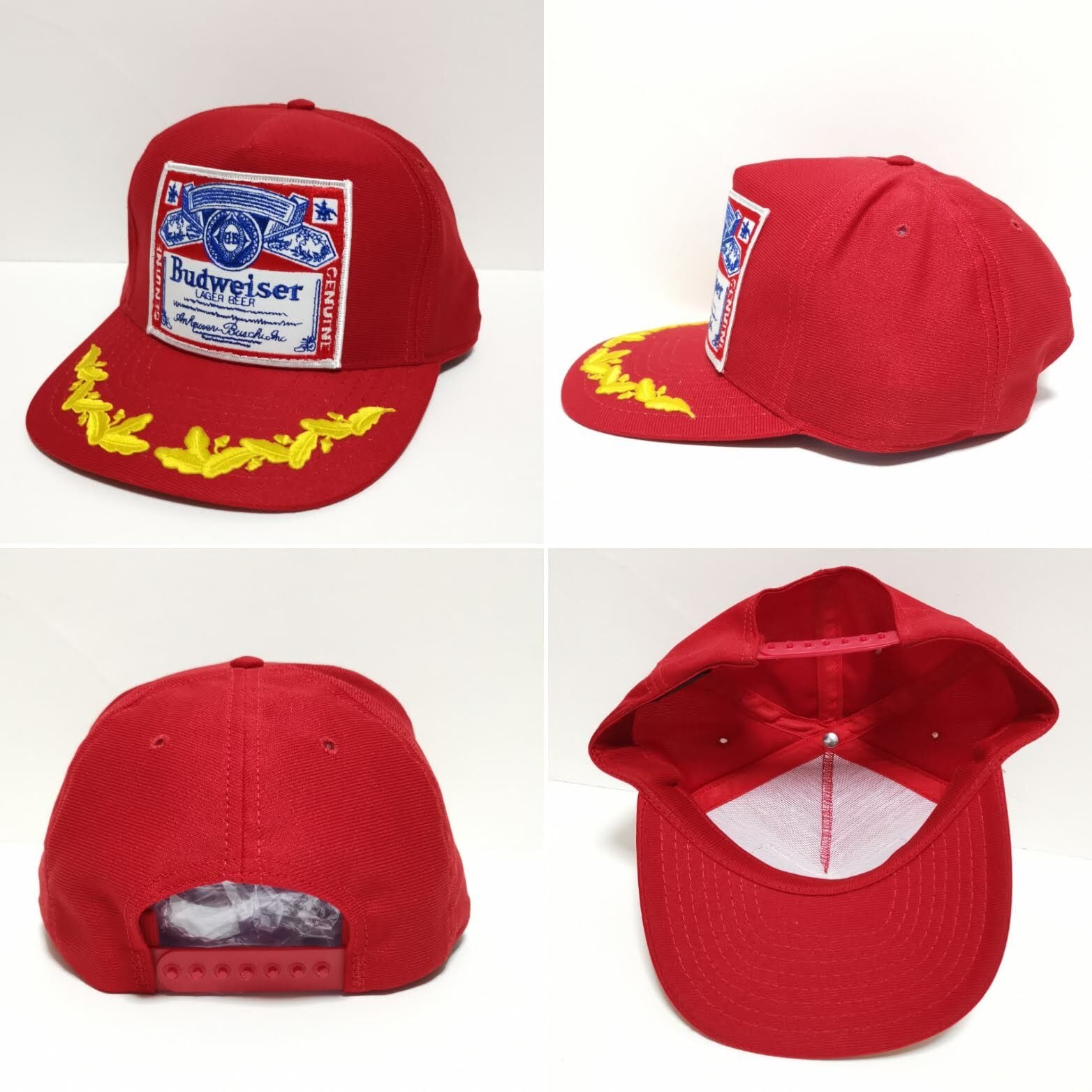 送料無料 90s バドワイザー Budweiser トラッカー CAP キャップ USA製