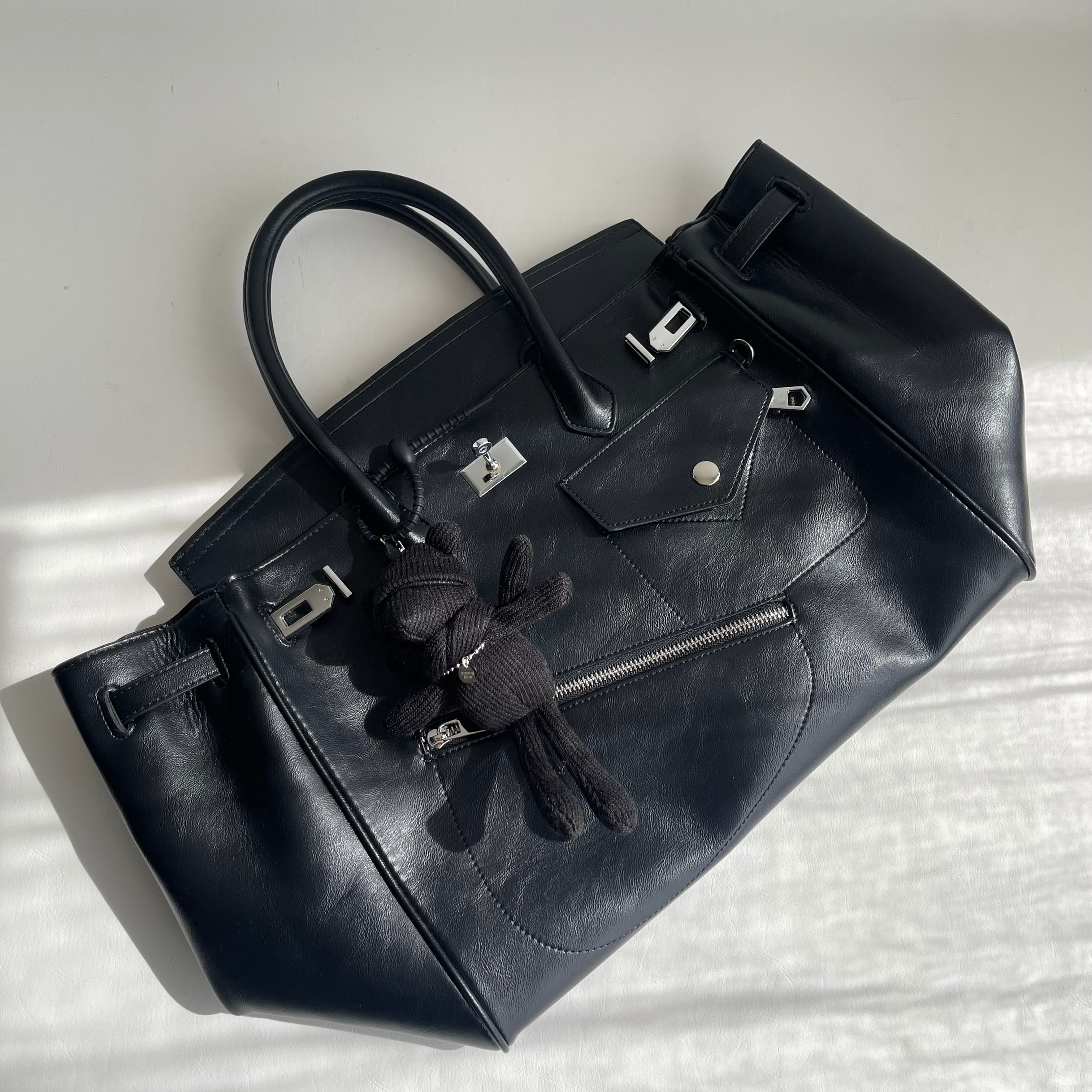 KANAGU POCKET BAG and Samugari Bear | meong blue