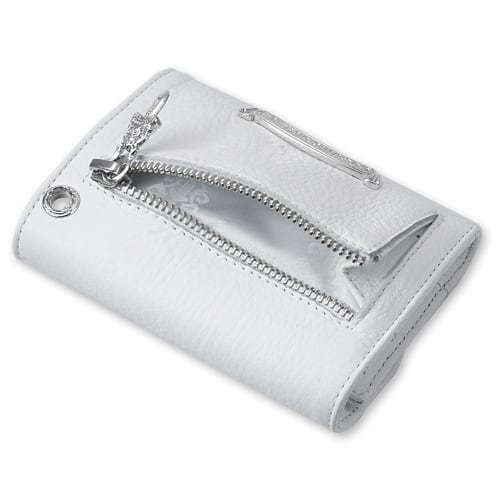 CHROME HEARTS クロムハーツ Wallet ウォレット 財布 レザー】ウェーブ