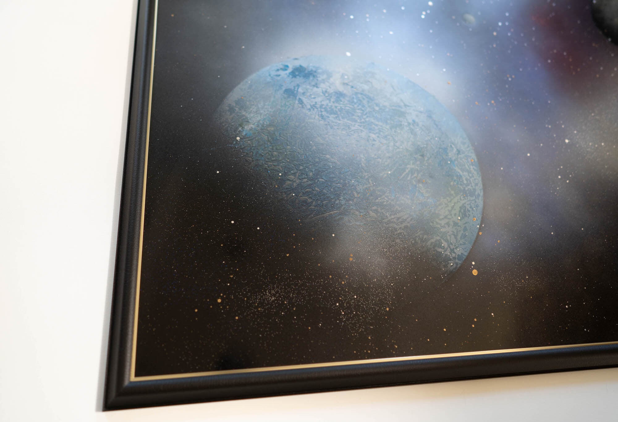 universe / 宇宙をテーマにしたスプレーアート作品 原画販売アート作品