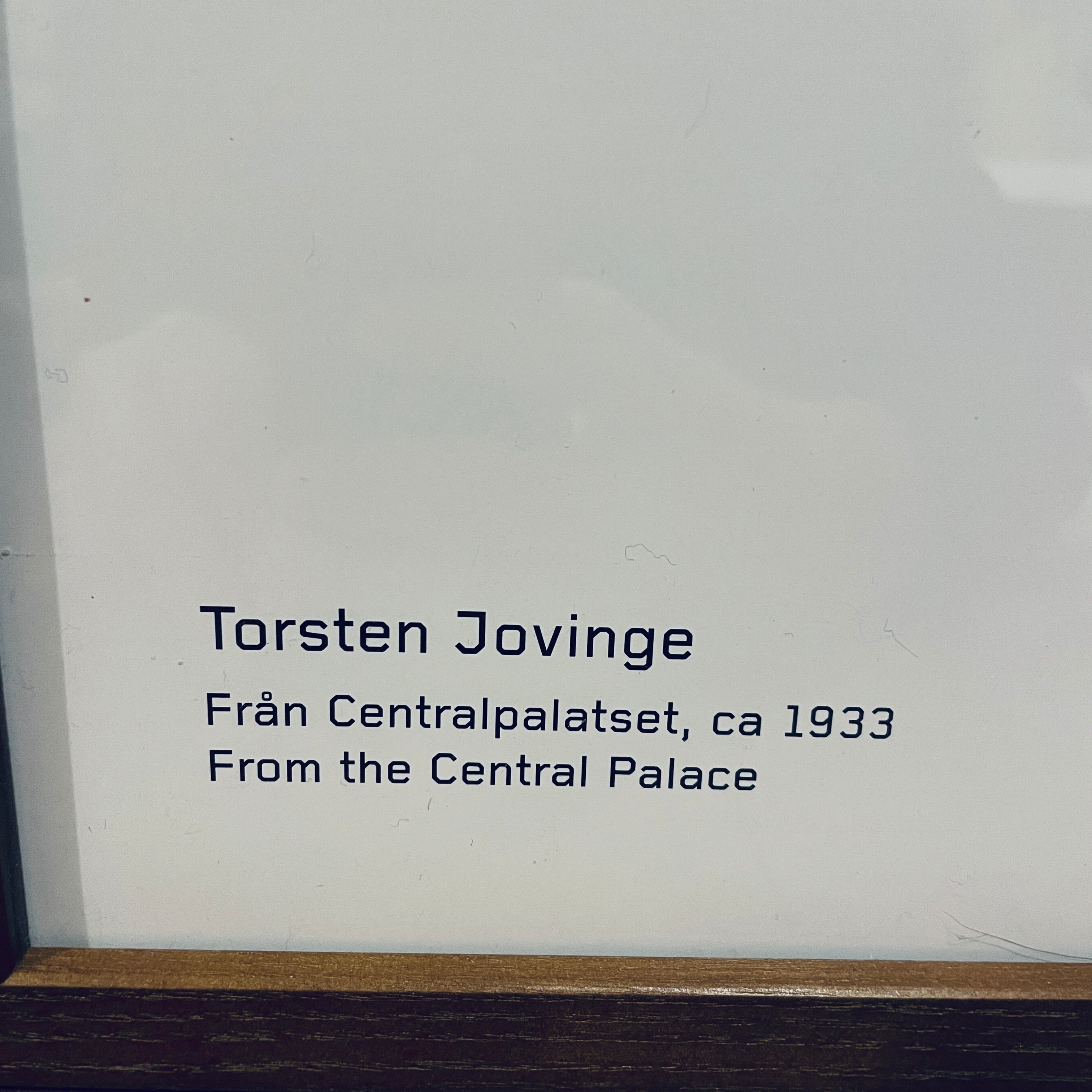 北欧 スウェーデン限定】Torsten Jovinge 希少アートポスター | 東京