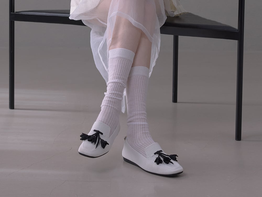 scallop pearls pattern / BEIGE | Offen