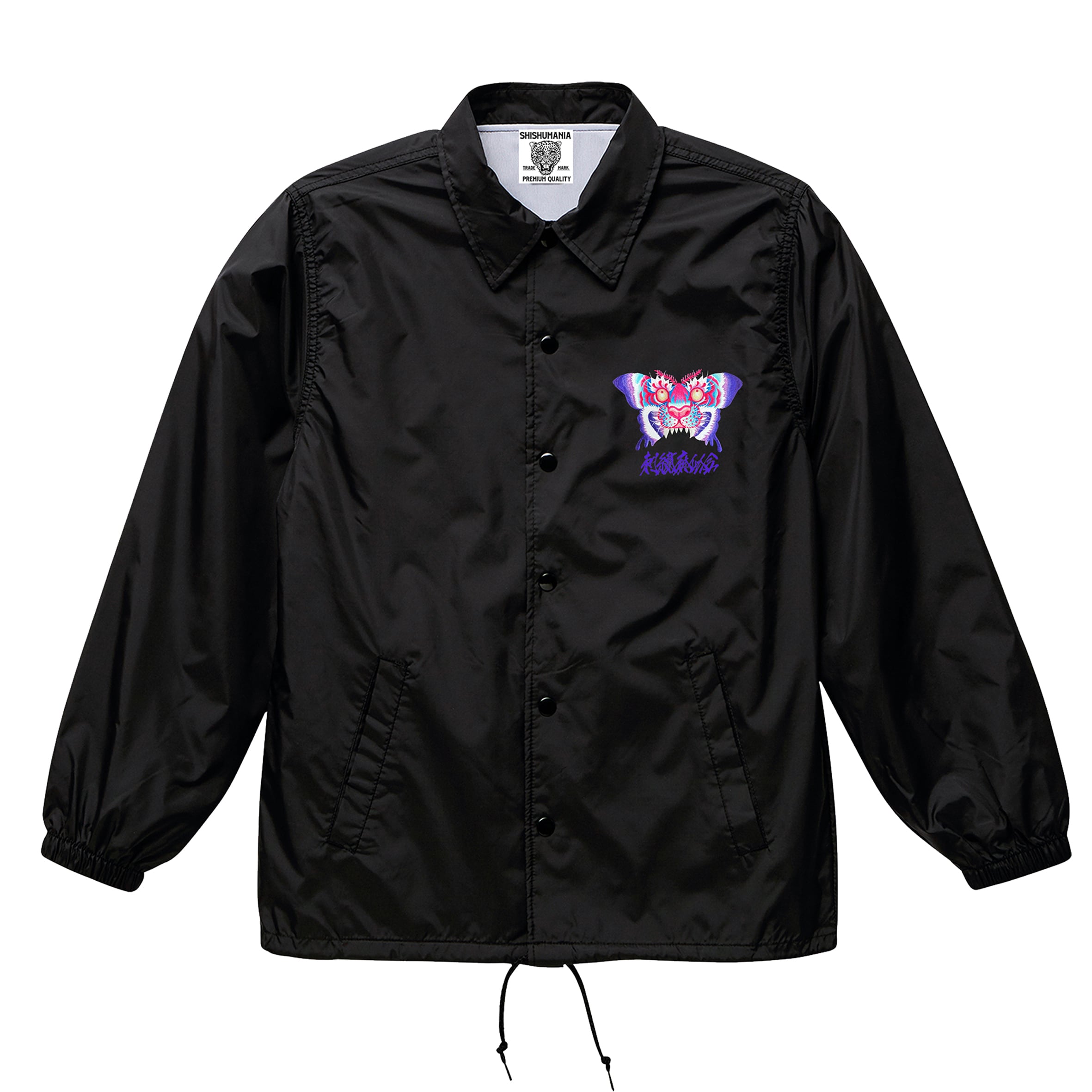 蛾虎刺繍ナイロンコーチジャケット | SHISHUMANIA ONLINE STORE