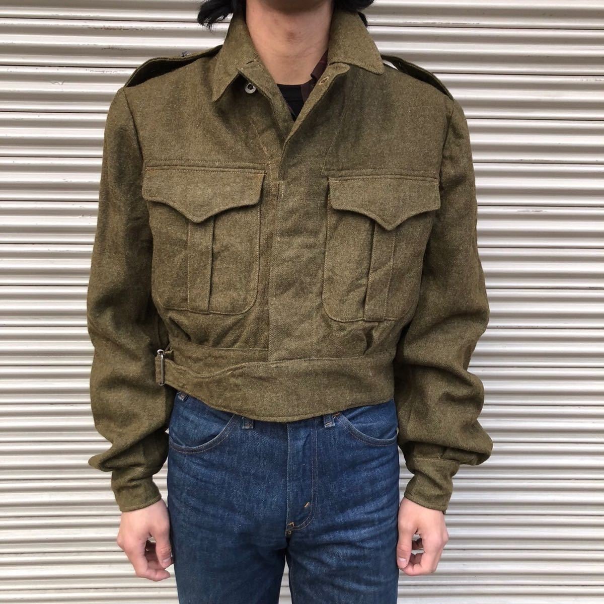 良品 50s Canadian Army カナダ軍 実物 制服 アイクジャケット