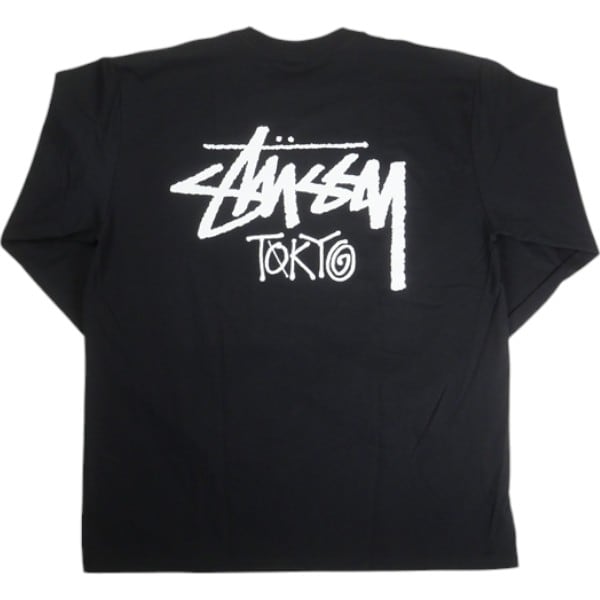 Size【L】 STUSSY ステューシー 25SS STOCK TOKYO LS TEE BLACK 東京
