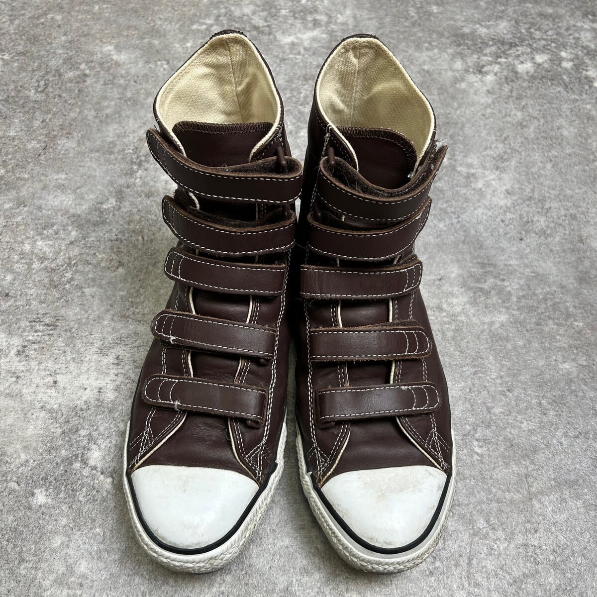 90's CONVERSE ALL STAR V-5 HI LEATHER コンバース オールスター