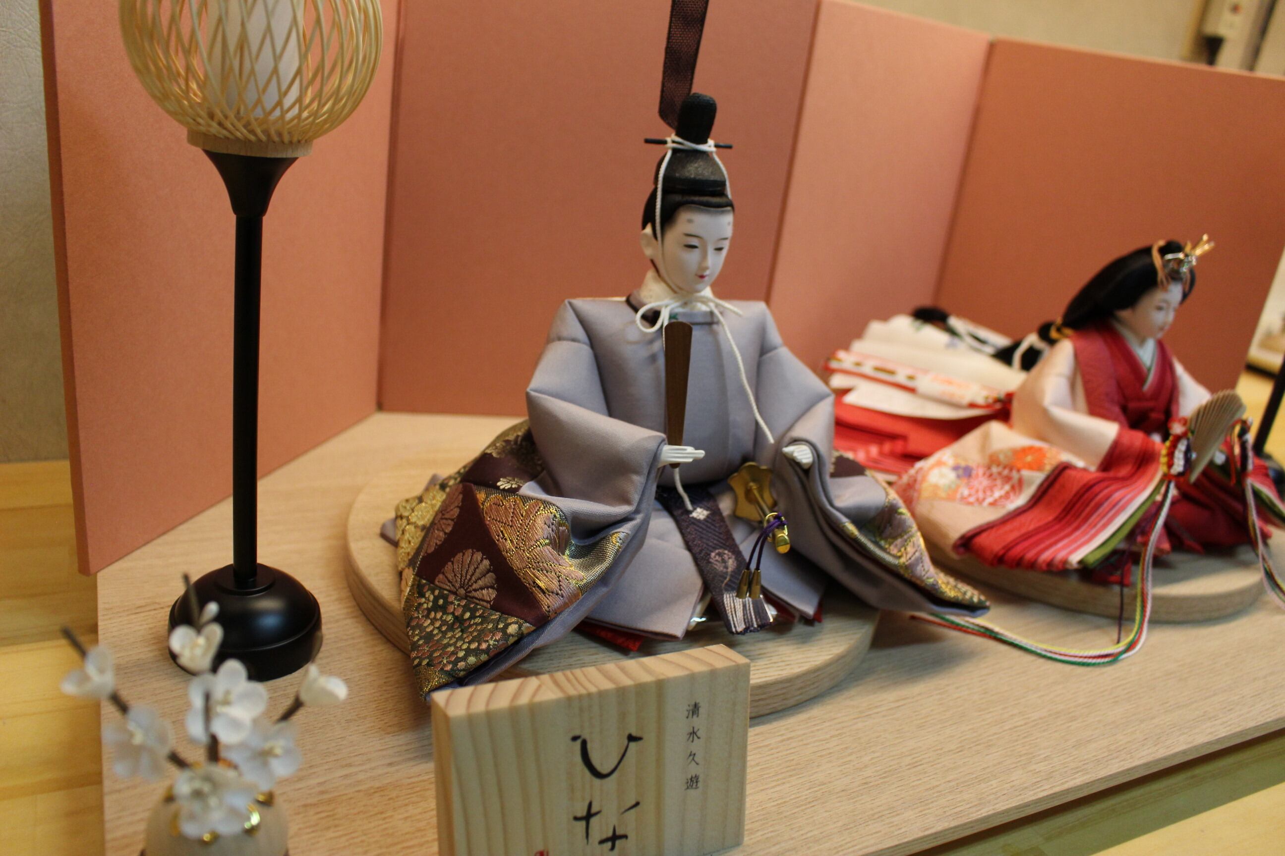 雛人形 courage／勇気 清水久遊 三五親王「切嵌」cocoroシリーズ